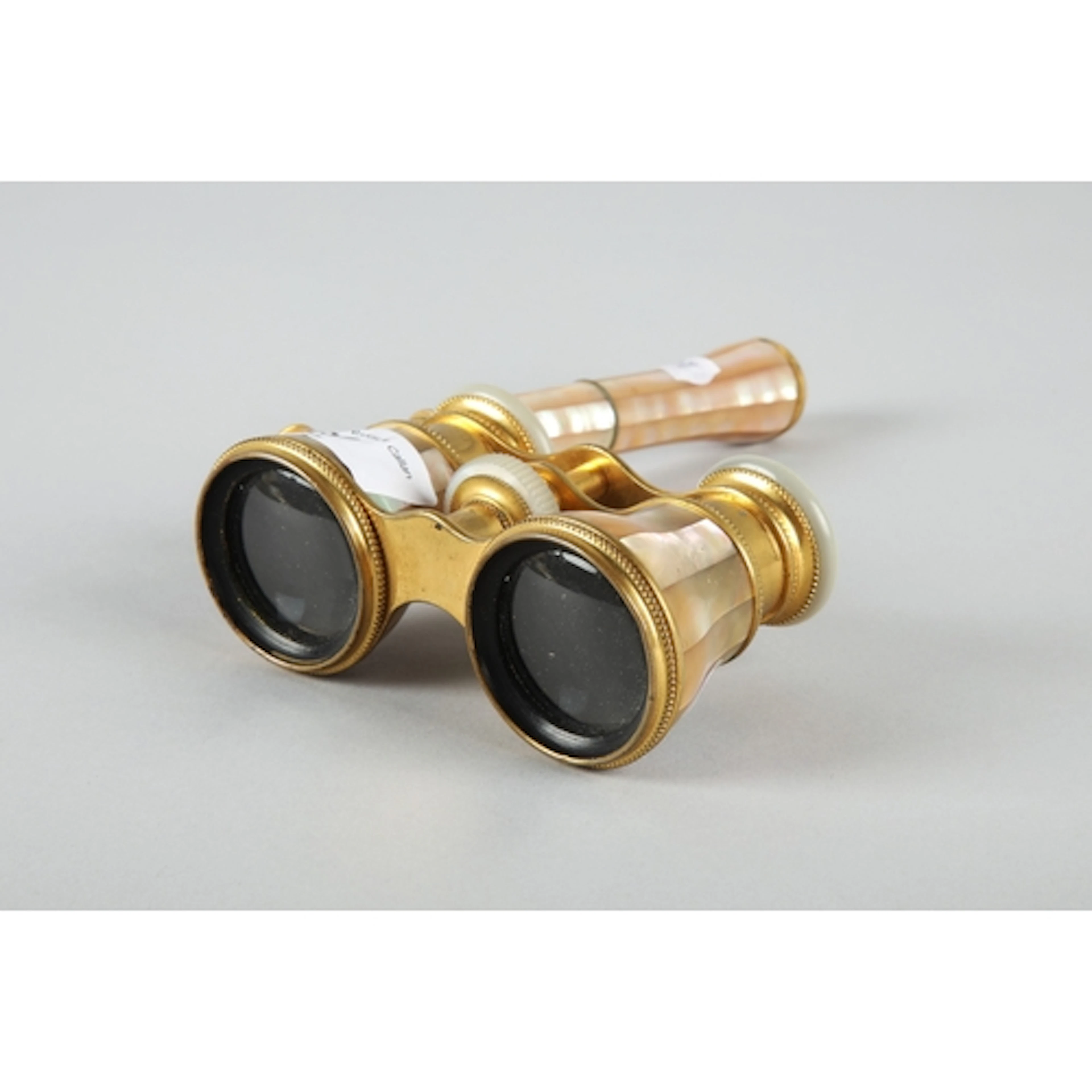 Ryrie Bros, Toronto, mother o' pearl opera glasses.