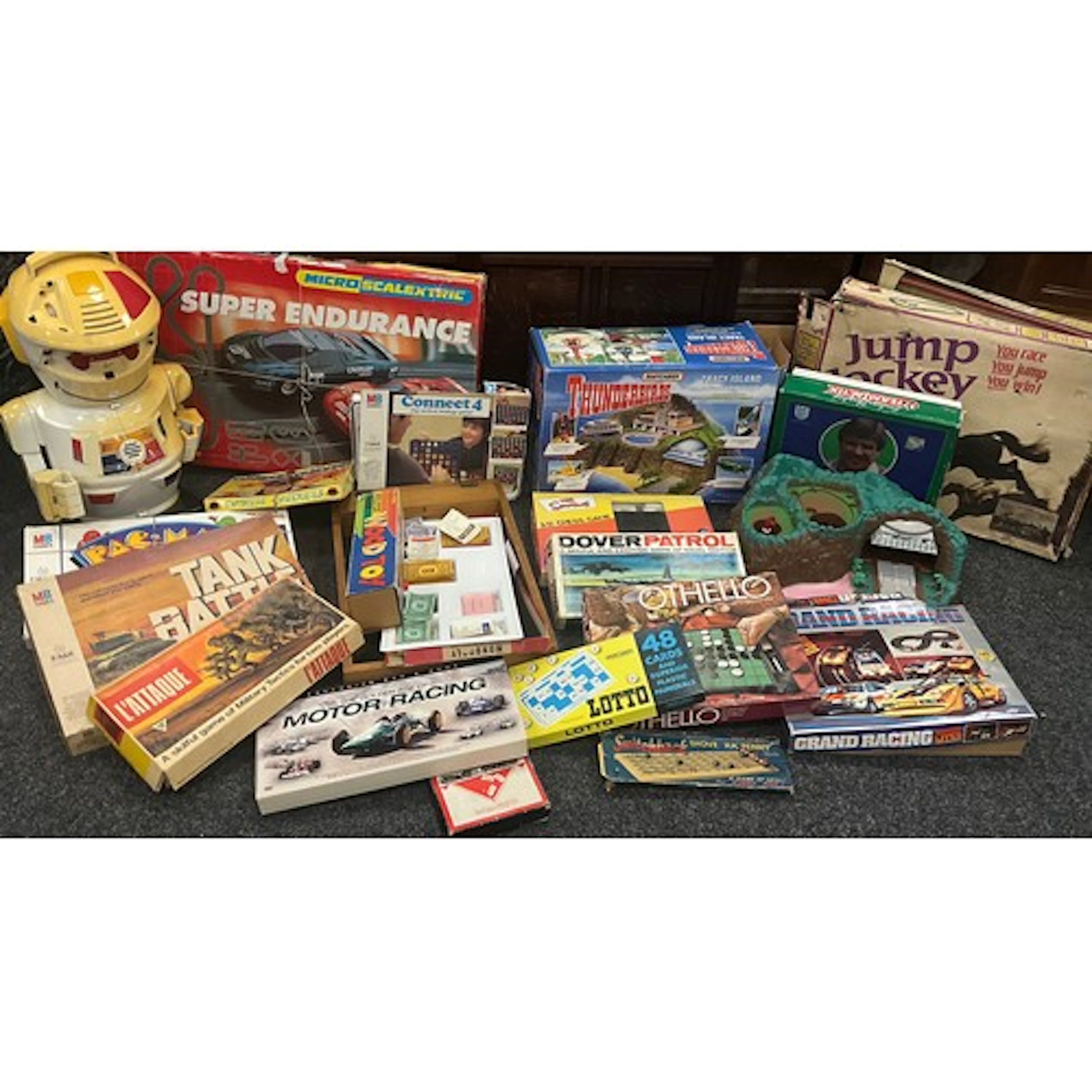 Vintage toys and games - A Scooter 2000 remote control robot...