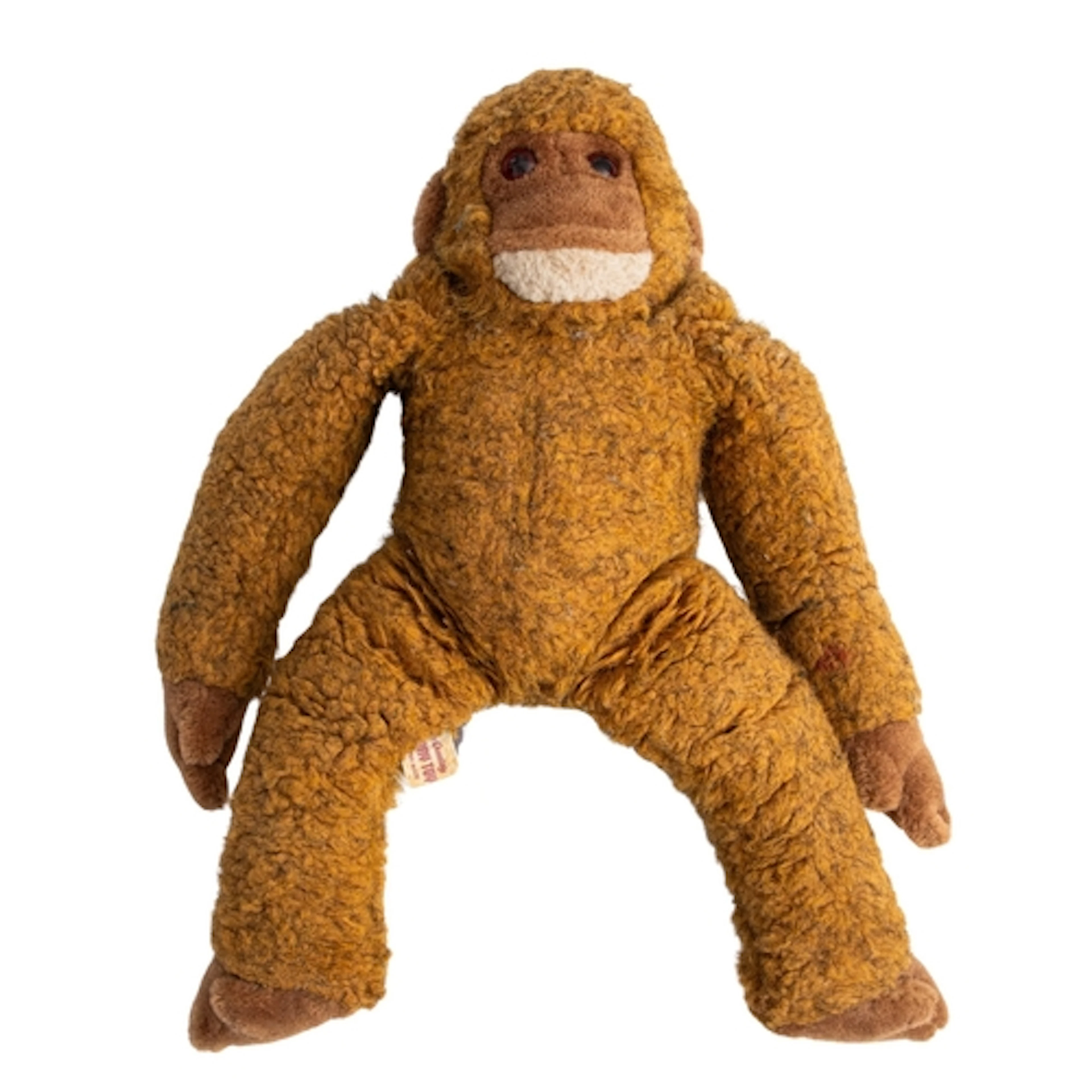 An anthropomorphic model fox huntsman figure, with plastic e...