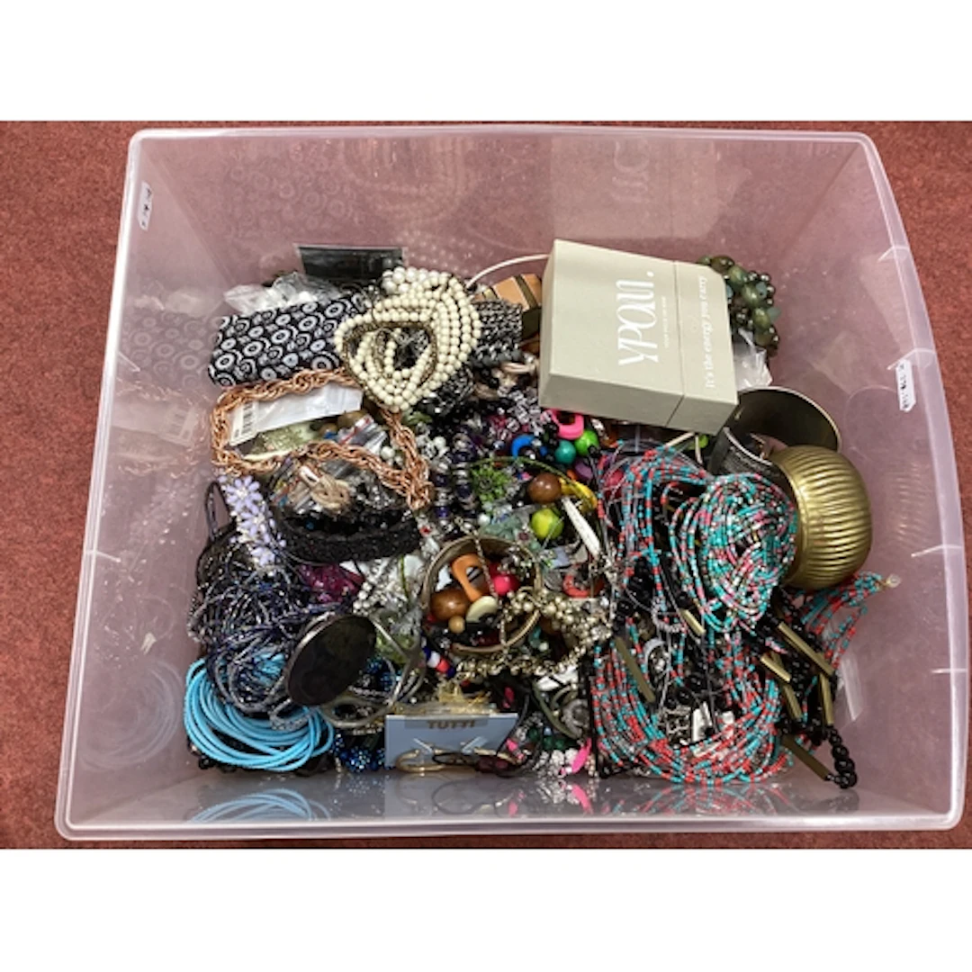 A Quantity of Modern Costume Jewellery :- One Box