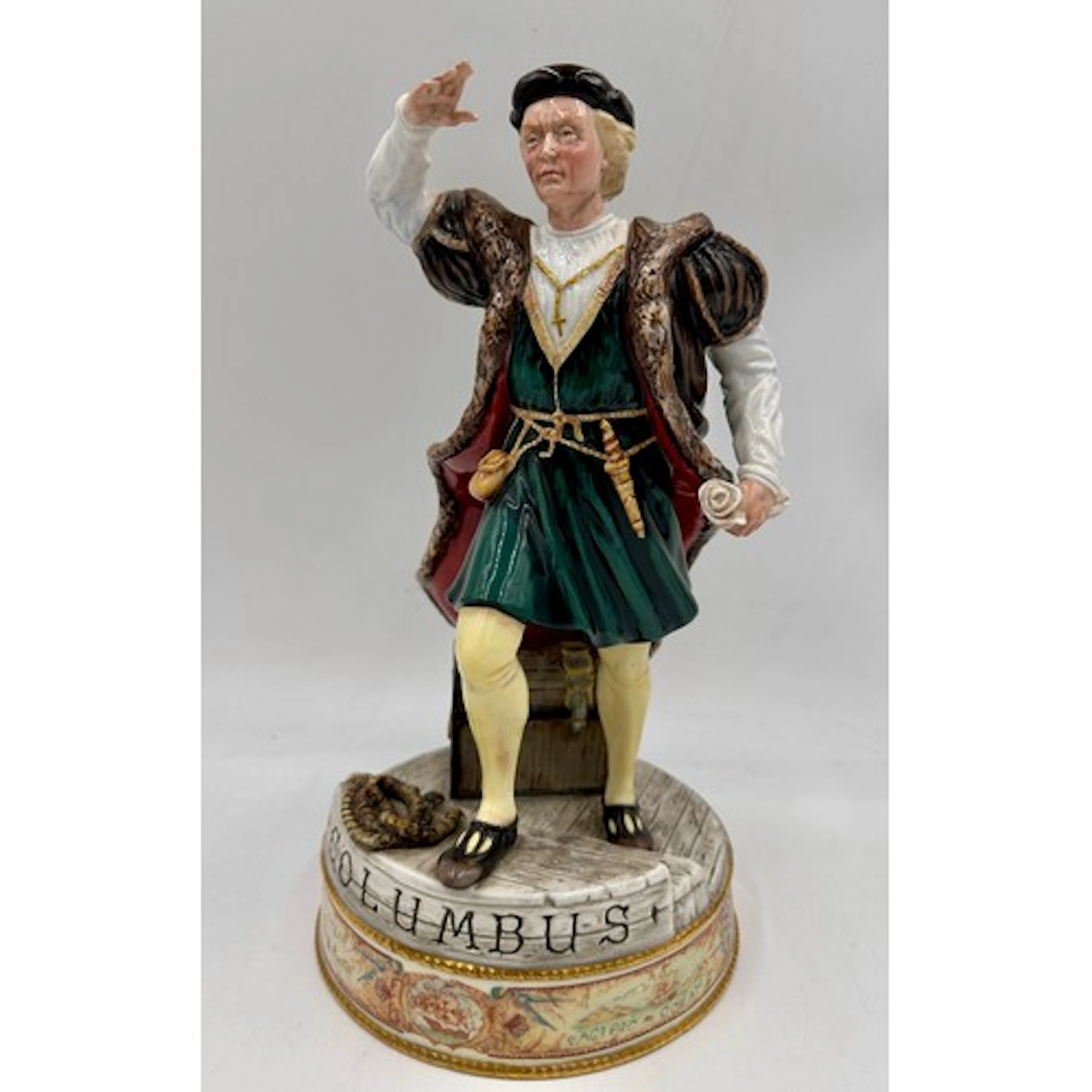 Royal Doulton limited edition figure 'Christopher Columbus' ...