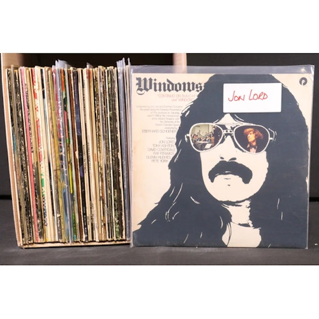 Vinyl - Over 50 Rock, Prog, Folk LPs to include Jon Lord, Tr...