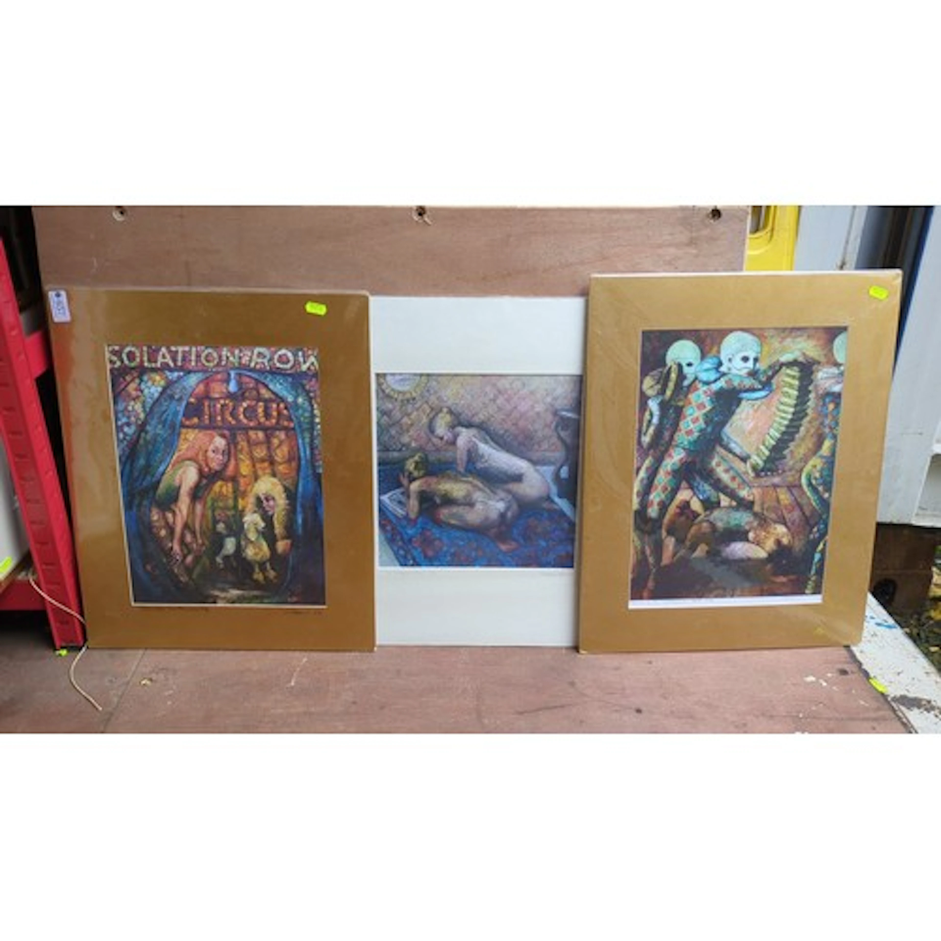 3 x contemporary signed limited-edition colour prints, each ...