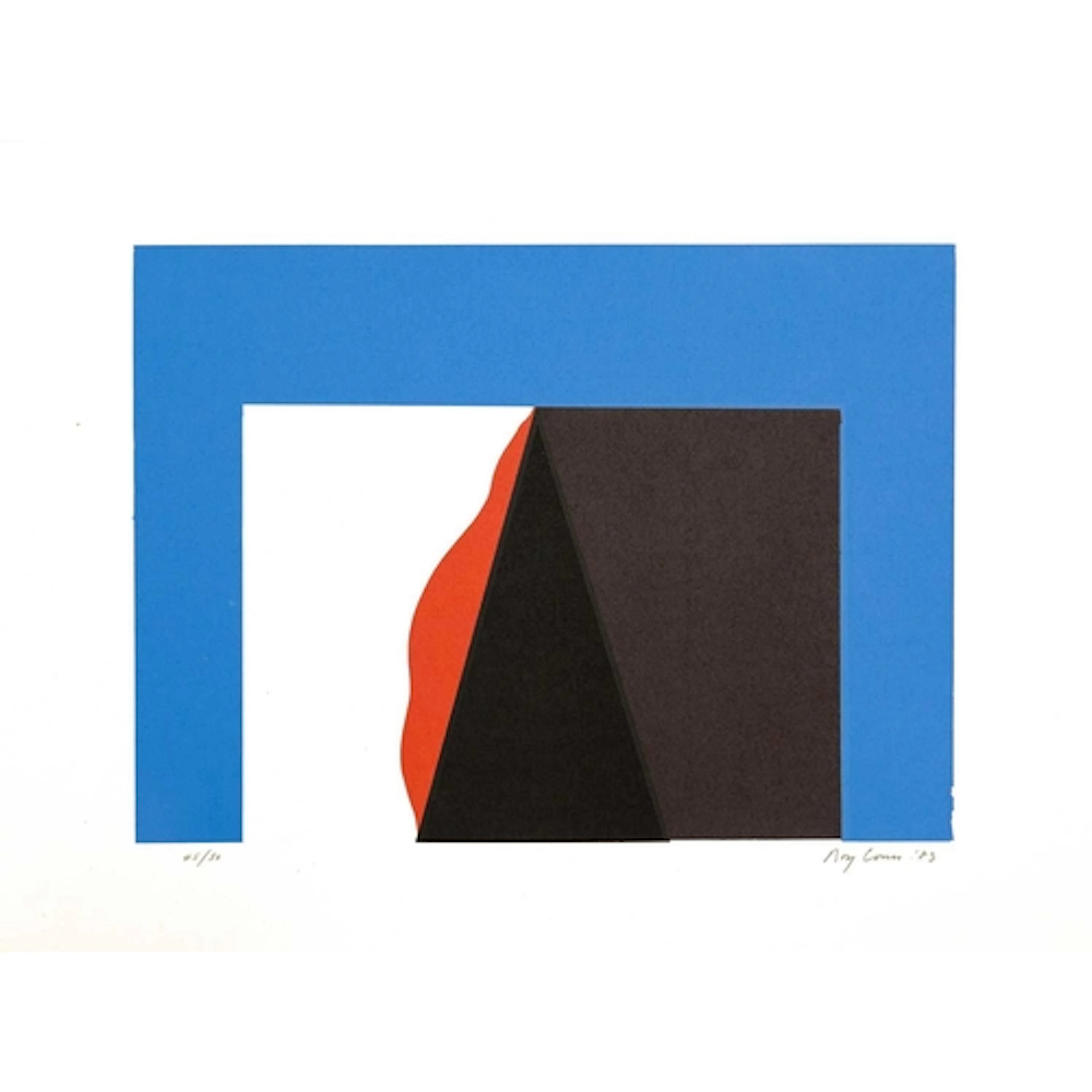 § § Roy CONN (1931-2018) Untitled (1973) Screenprint, signed...