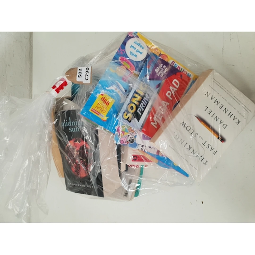 ONE BAG OF BOOKS