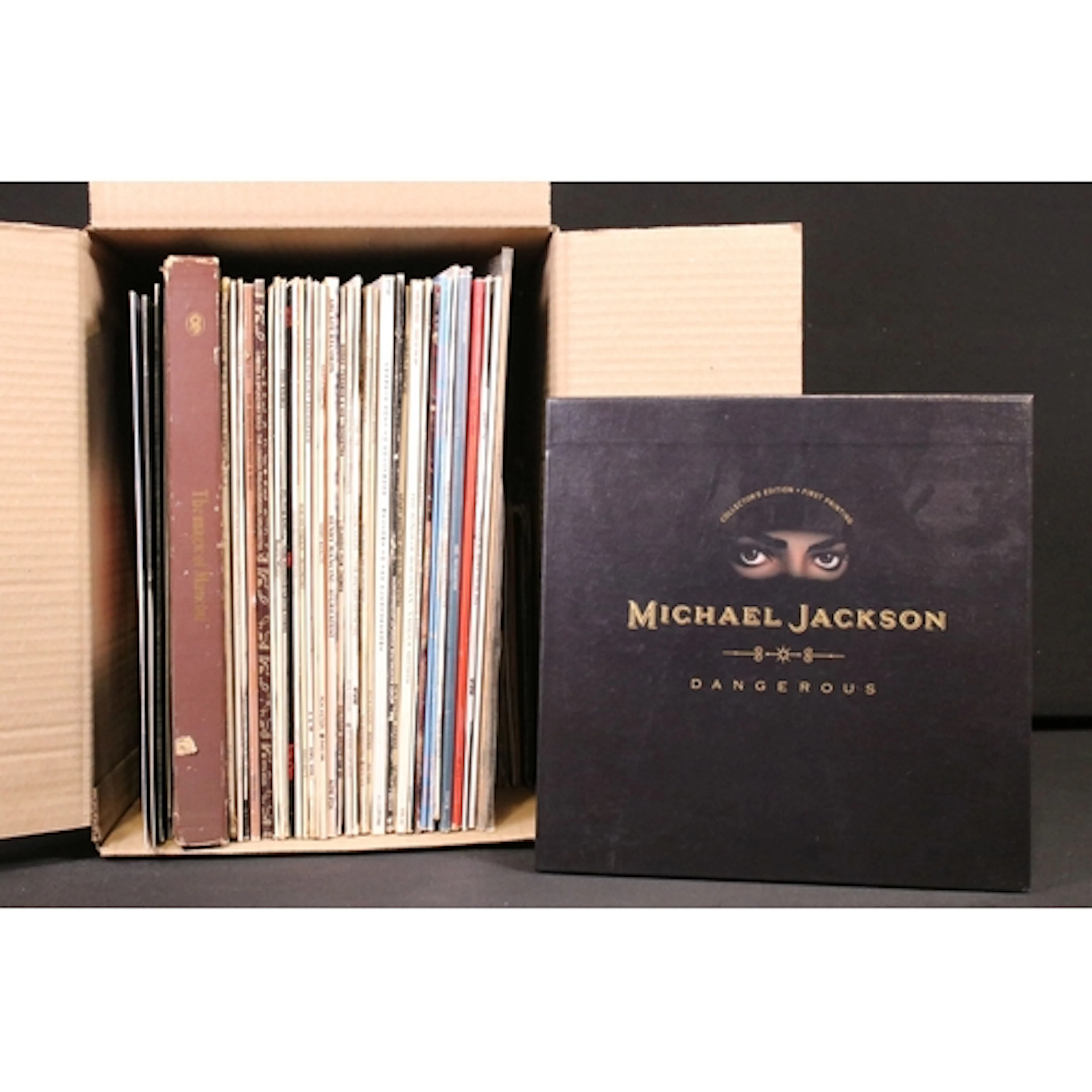 Vinyl - 35 Rock, Pop, Soundtracks LPs, 1 box set, 4 12", 1 1...