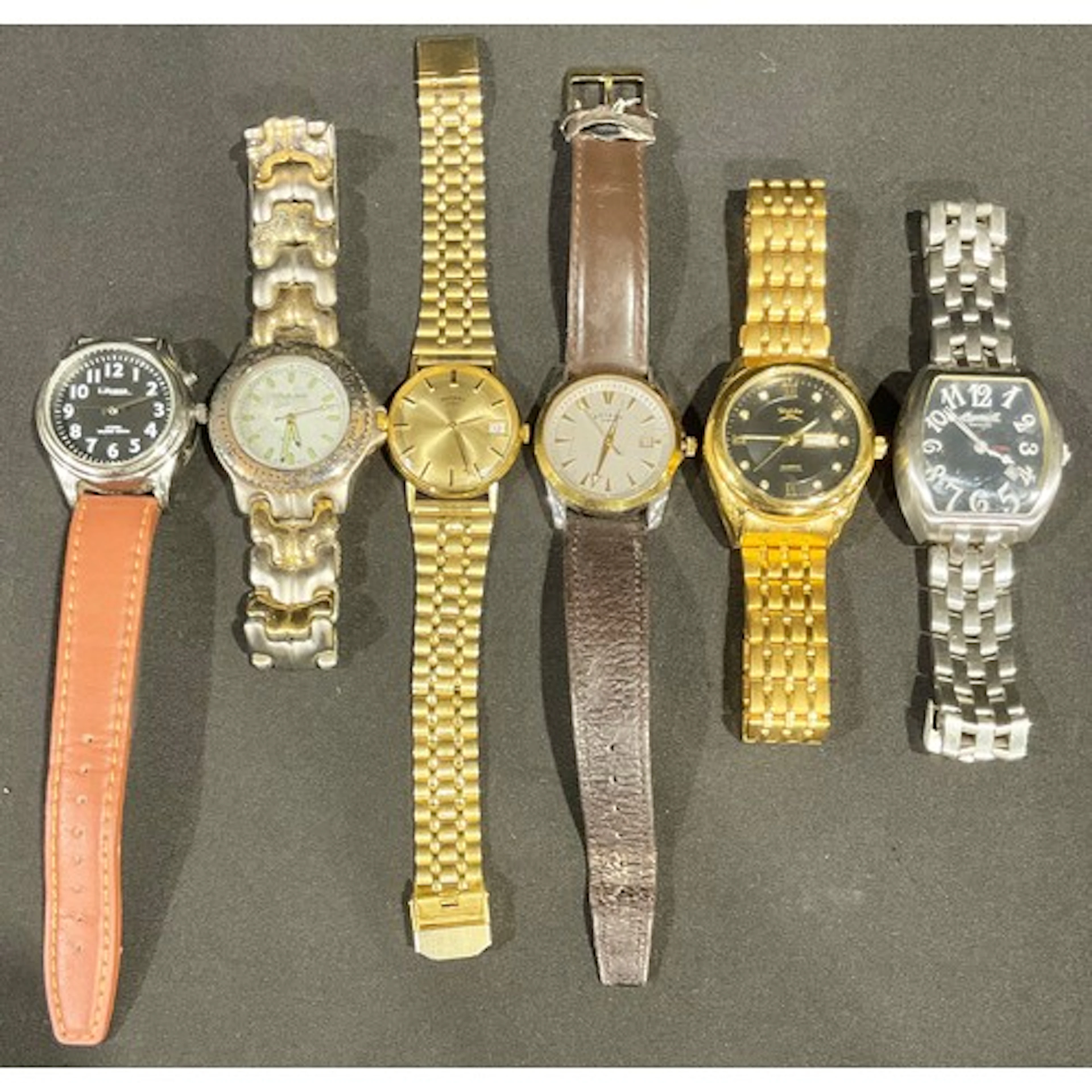 Watches - A Lifemax, Atomic talking, wristwatch; A rotary, g...