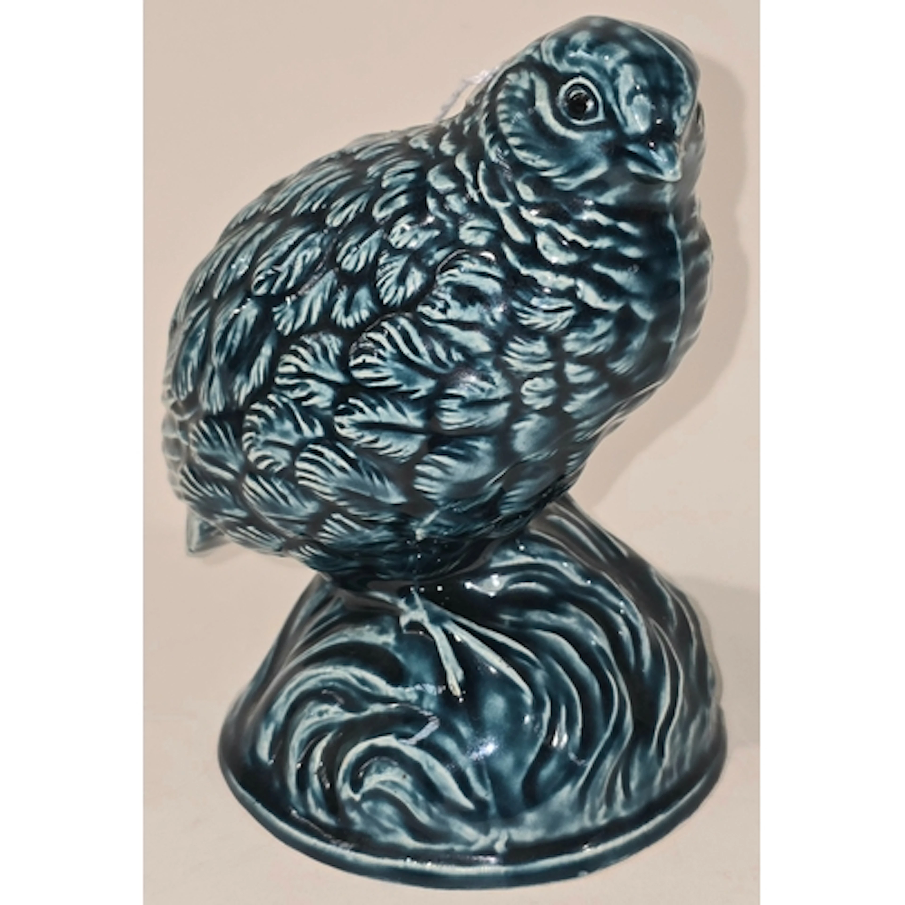 Poole Pottery hard to find Blue model of a quail.