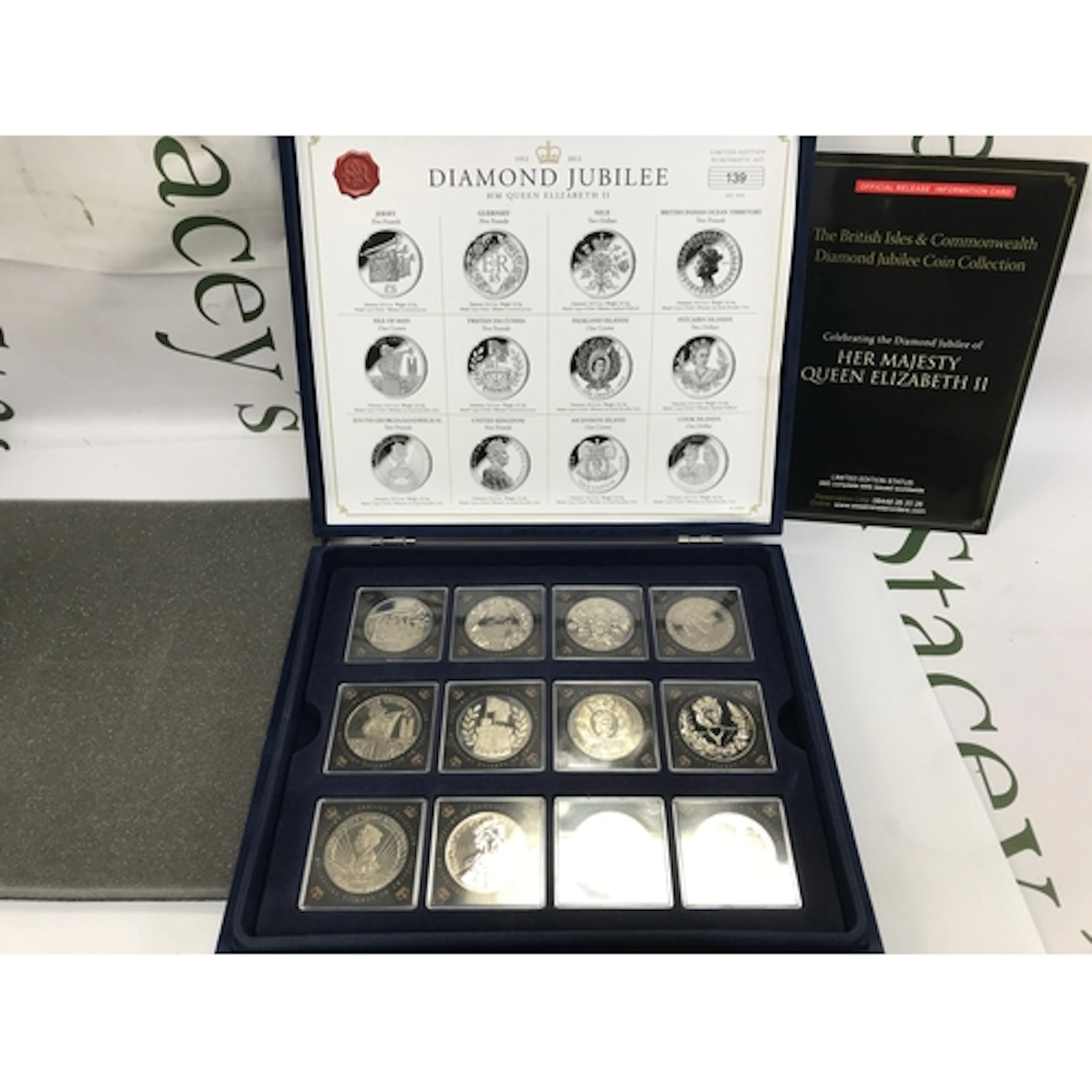 A diamond jubilee HM Queen Elizabeth II set.
