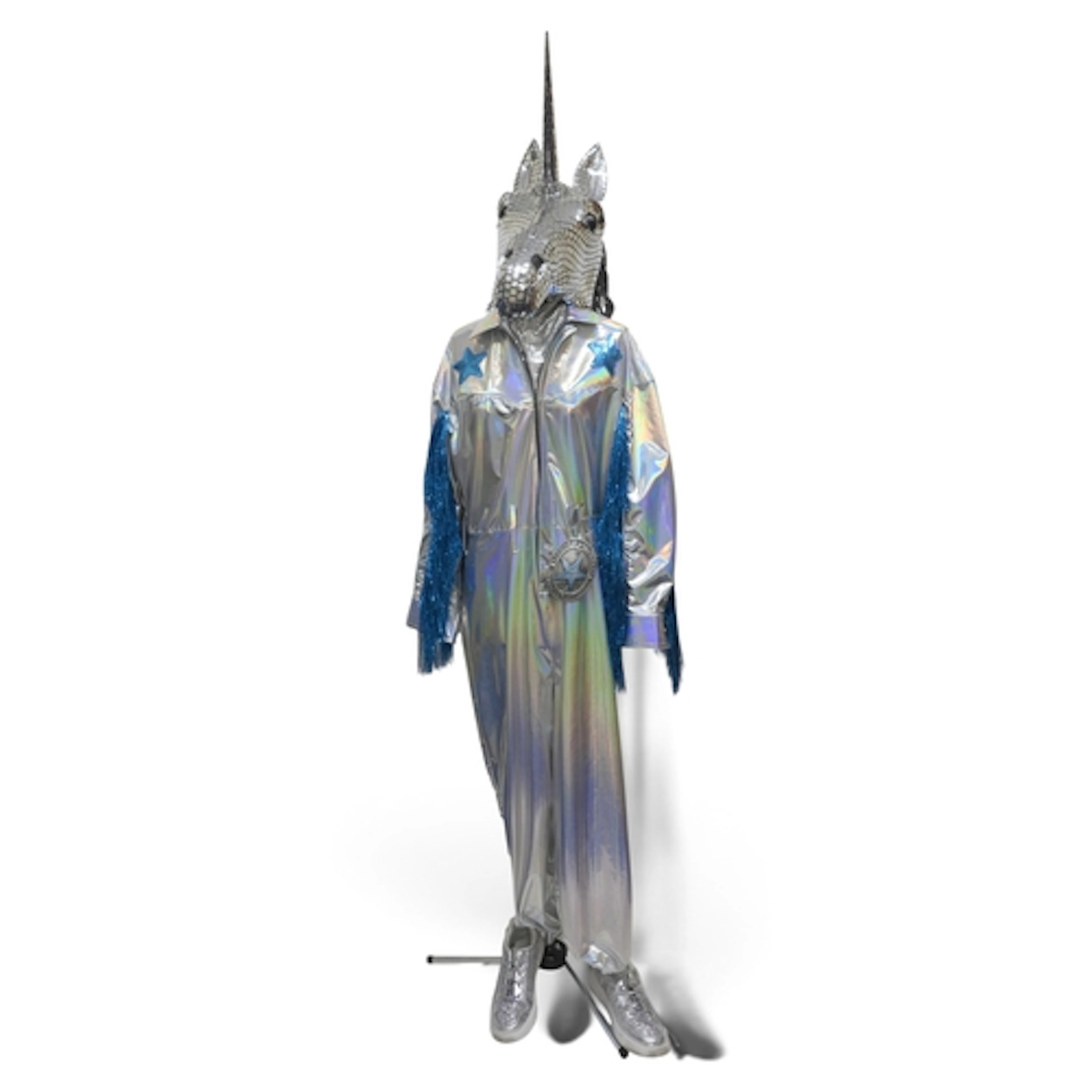 G2026 - Opening Ceremony Bedazzled Unicorn Costume Comprisin...