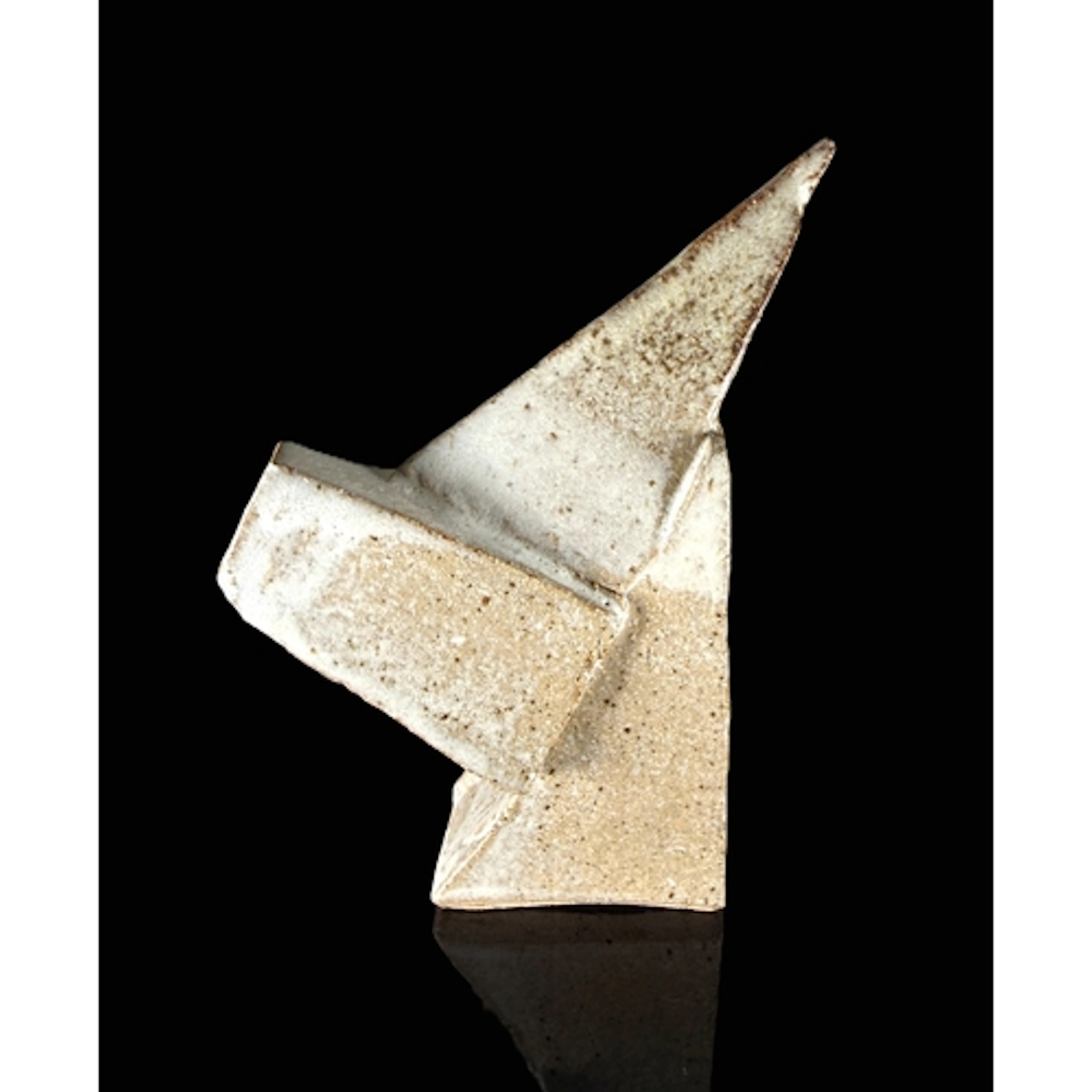 British Studio Pottery Martyn Webster, abstract triangular s...