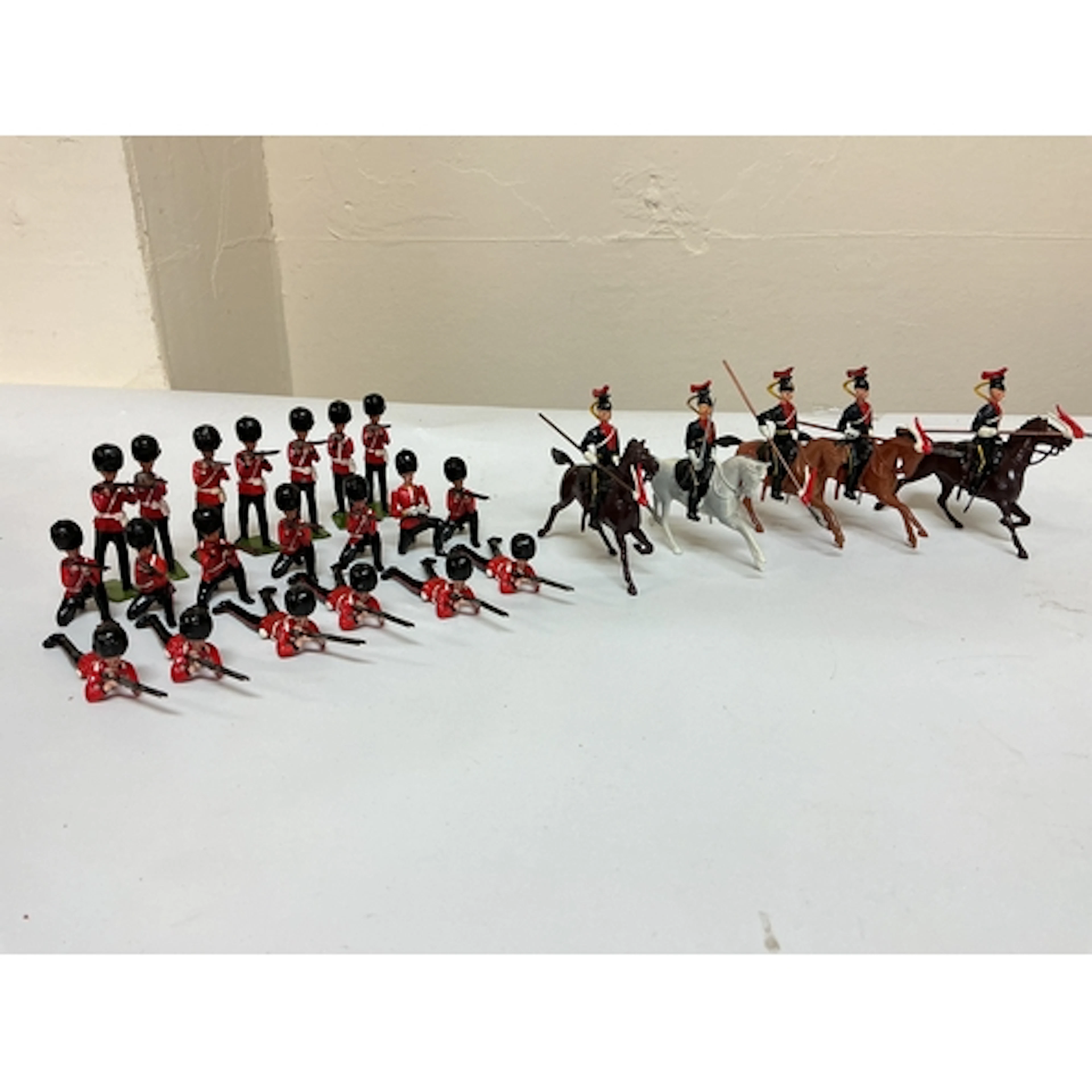 A Collection Of Britains Soldier's. 12th Royal Lancers And S...