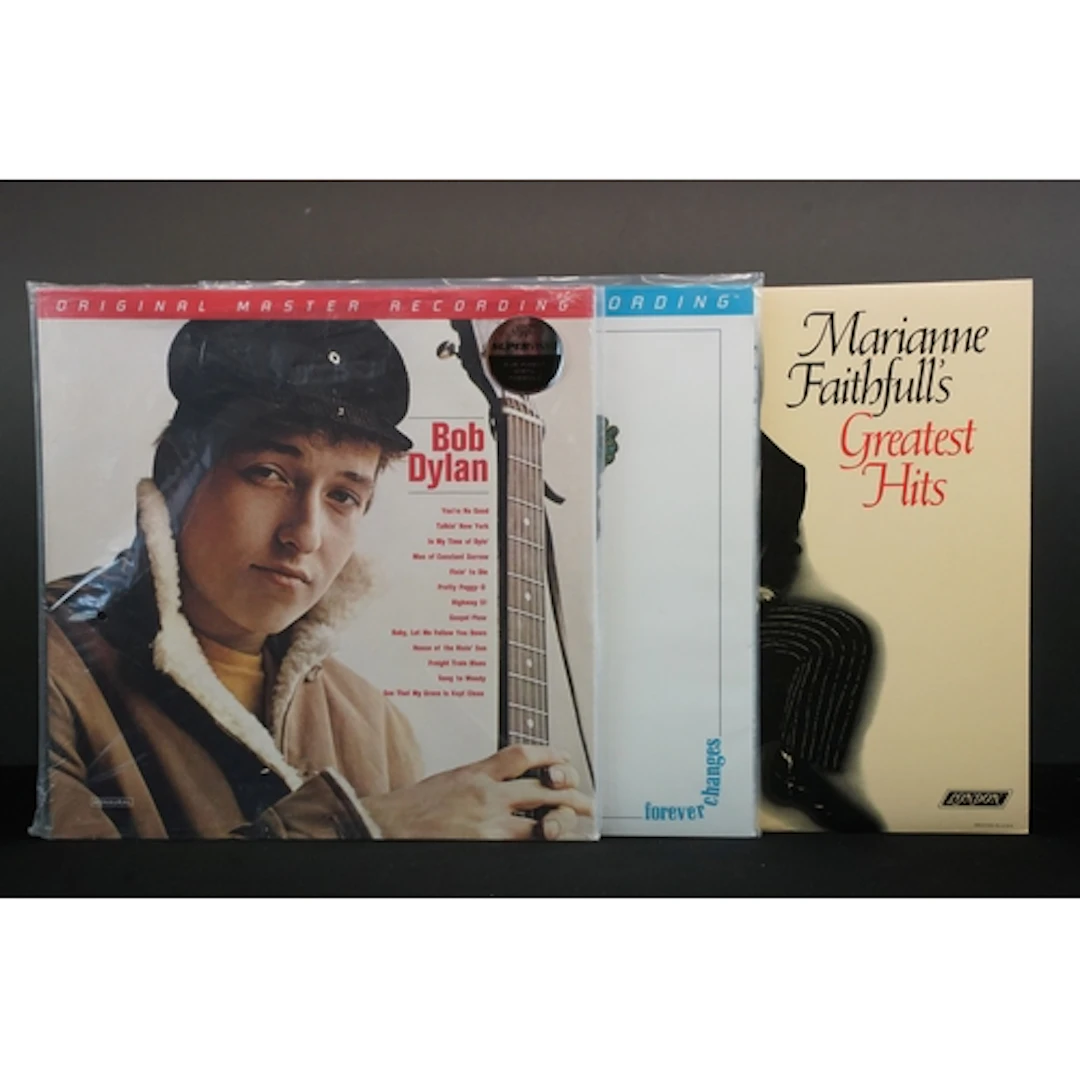 Vinyl - 3 Original Master Recording LP’s to include: Bob Dyl...