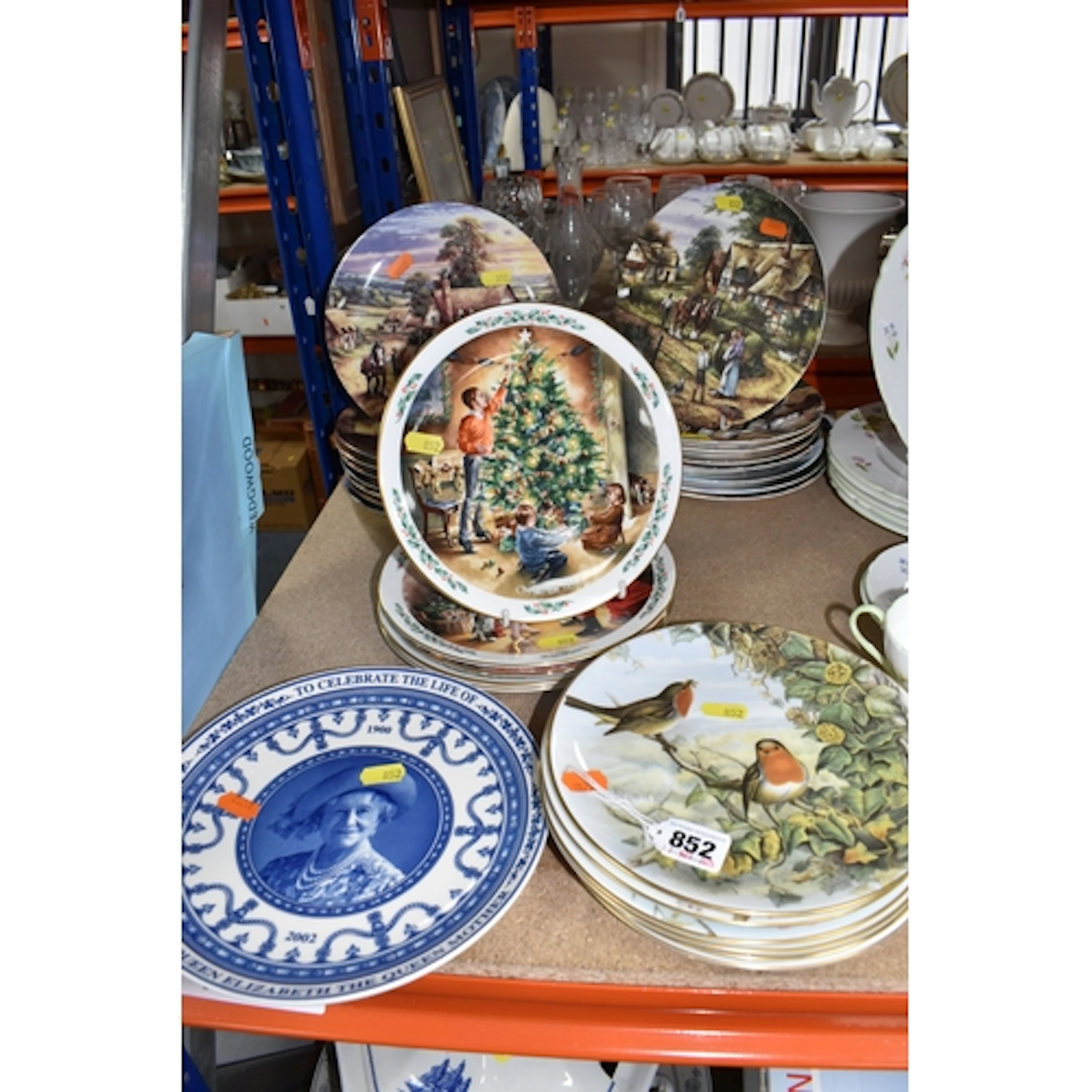 A GROUP OF COLLECTORS PLATES to include six Coalport 'John G...