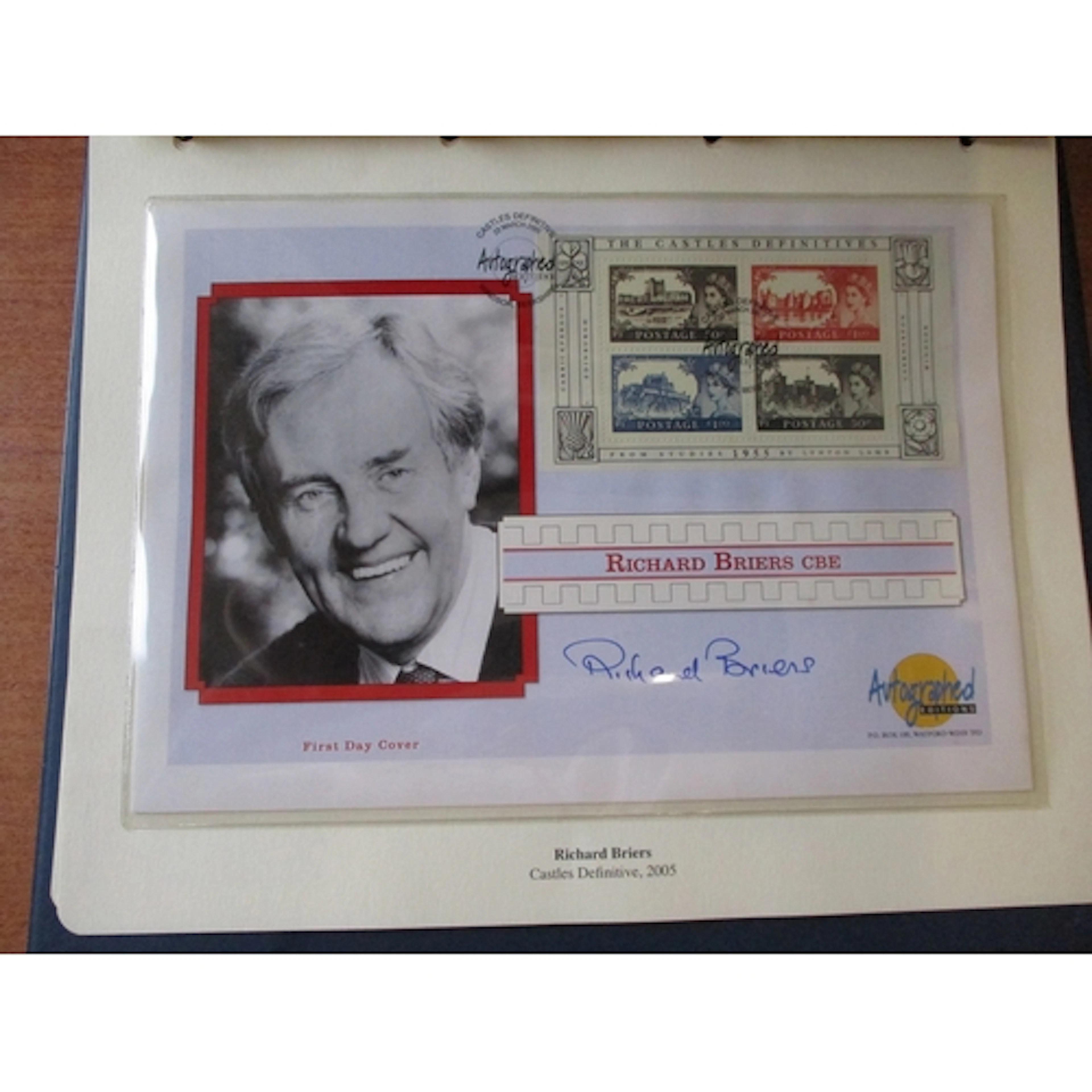 FDCs Autographed Editions in 7 volumes many better incl Chri...