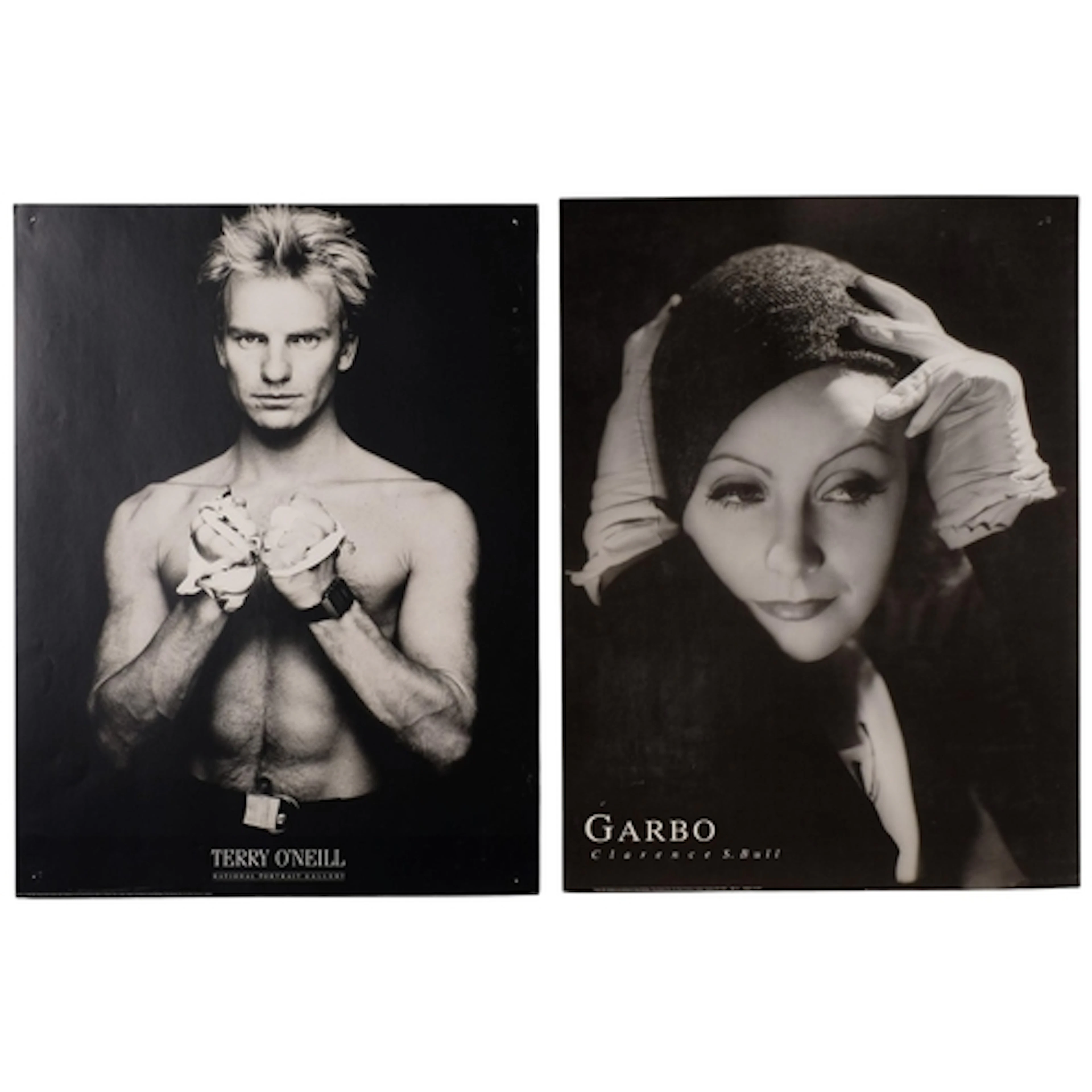 Folder of 8 photographic poster prints, including several fr...