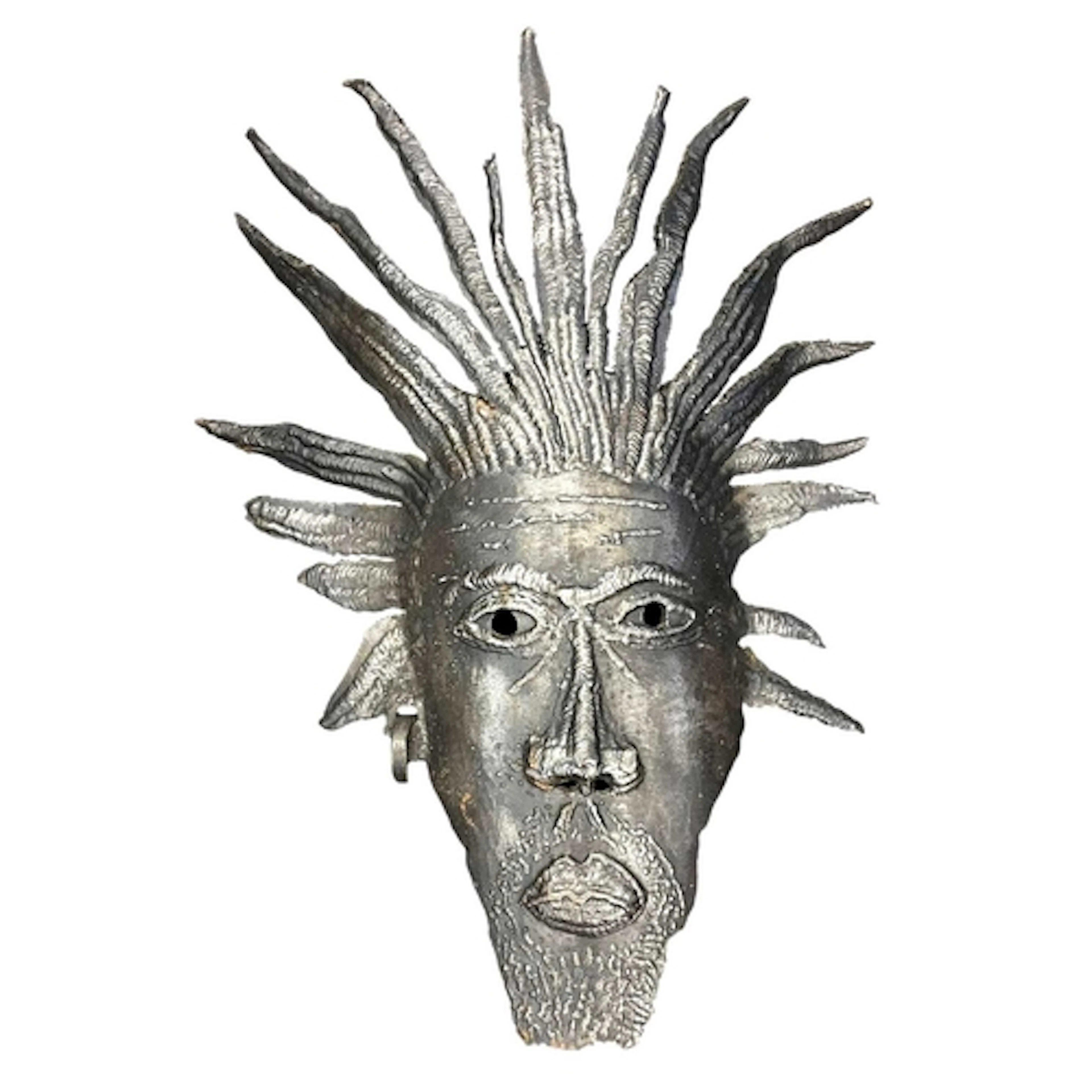 Metal Wall Art - a large and impressive African-inspired wro...
