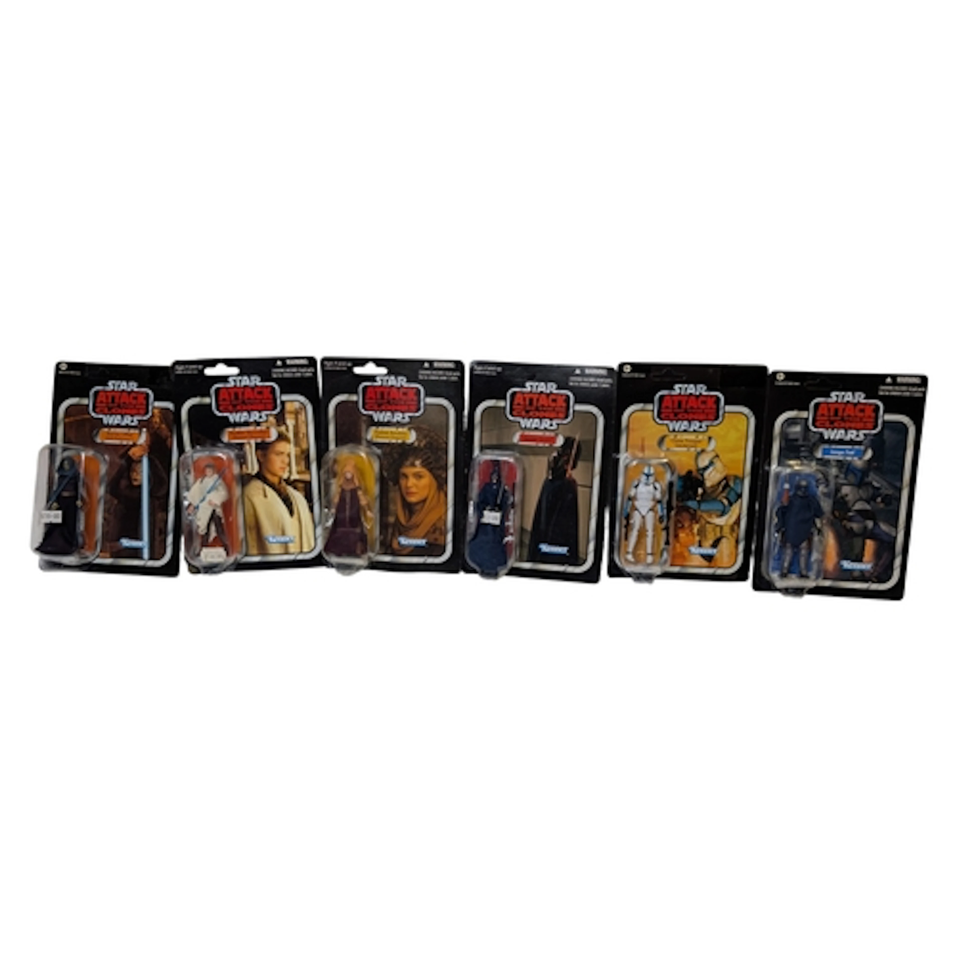 6 x Star Wars Vintage Collection Attack of the Clones 3.75" ...