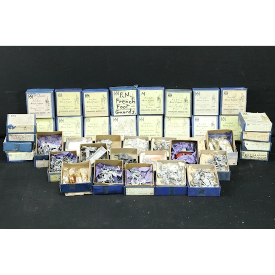 Large collection of Hinchliffe Models Ltd and similar metal ...
