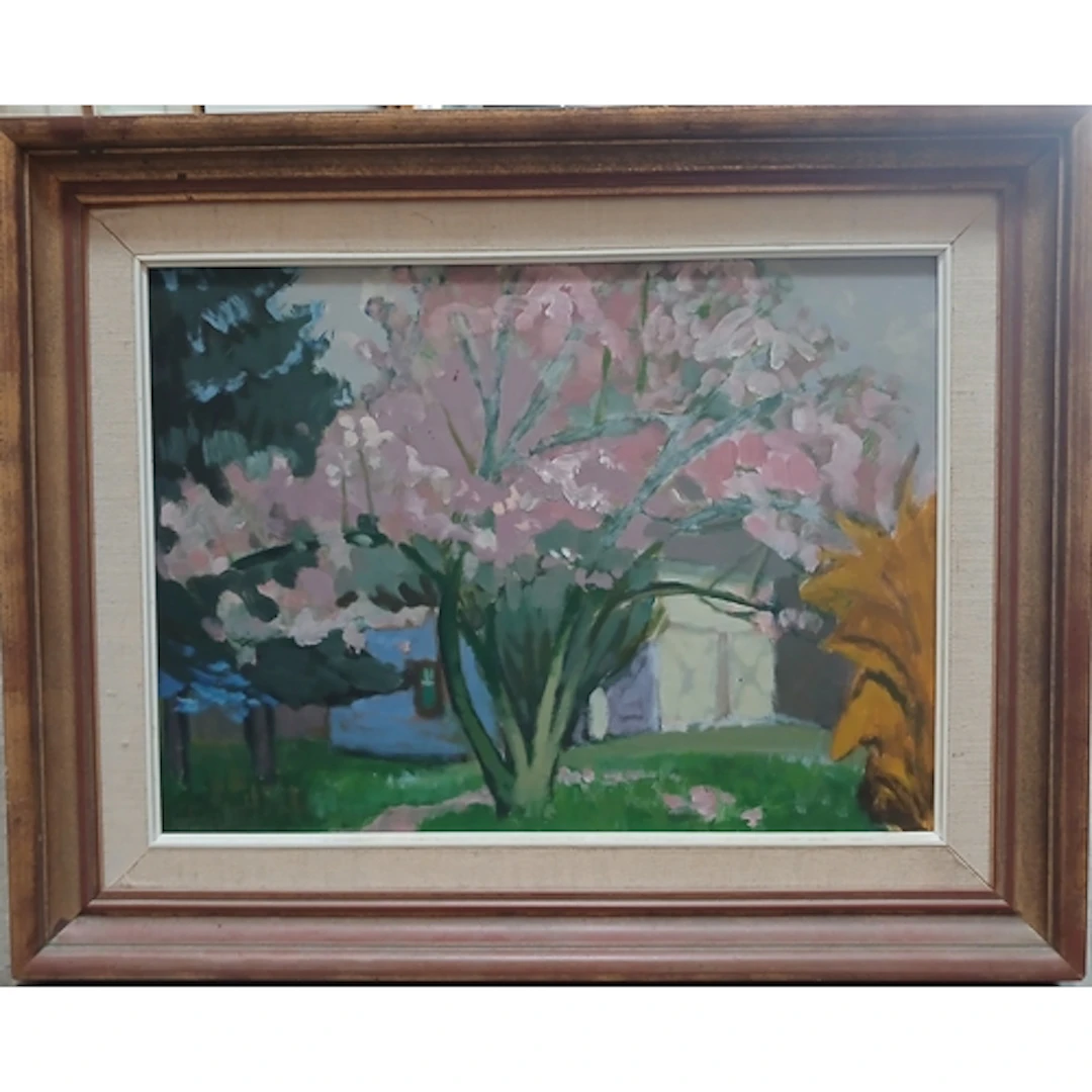 20th Century School, impressionist landscape, oil on board, ...