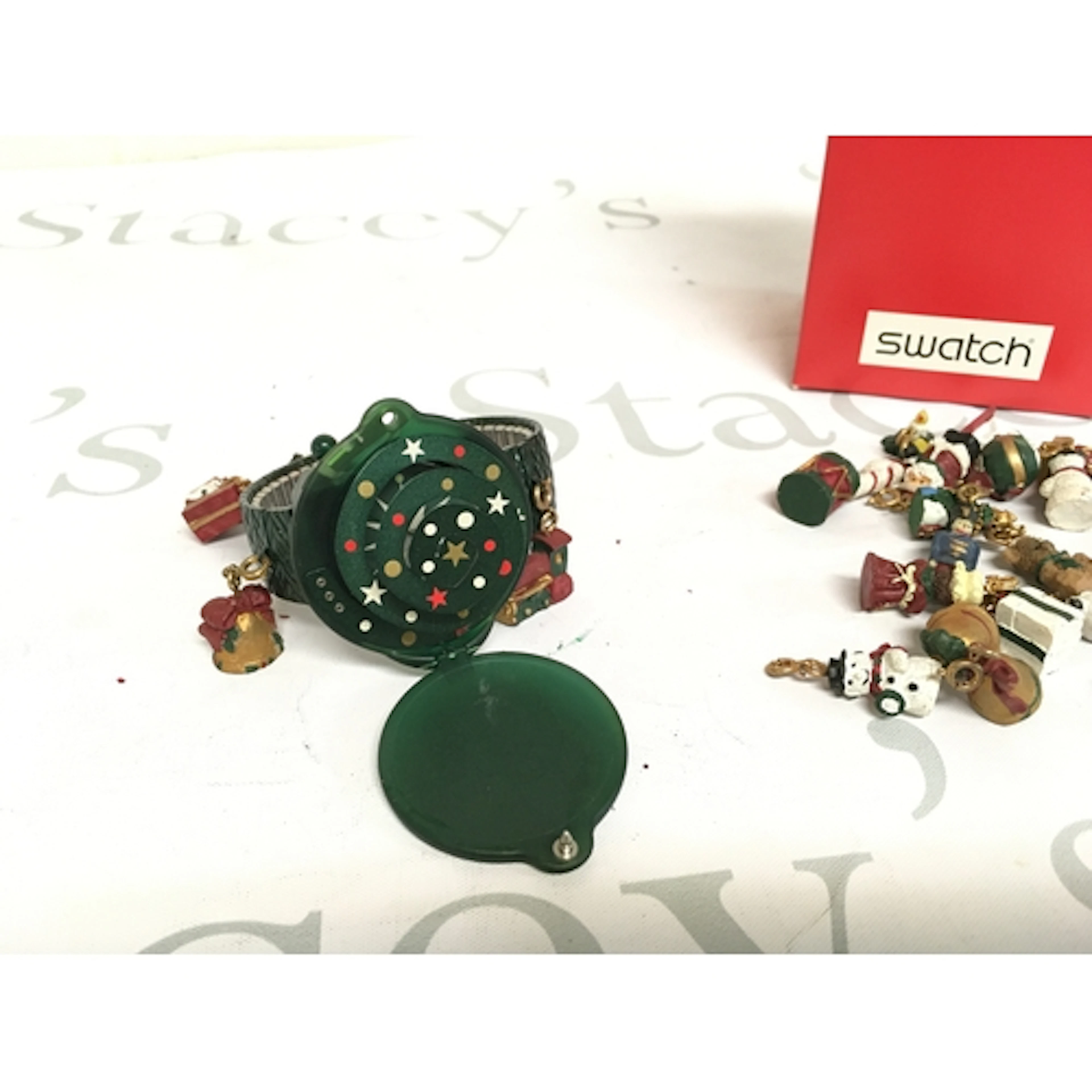 1997 Swatch "Seasons Greetings" advent calendar watch, model...