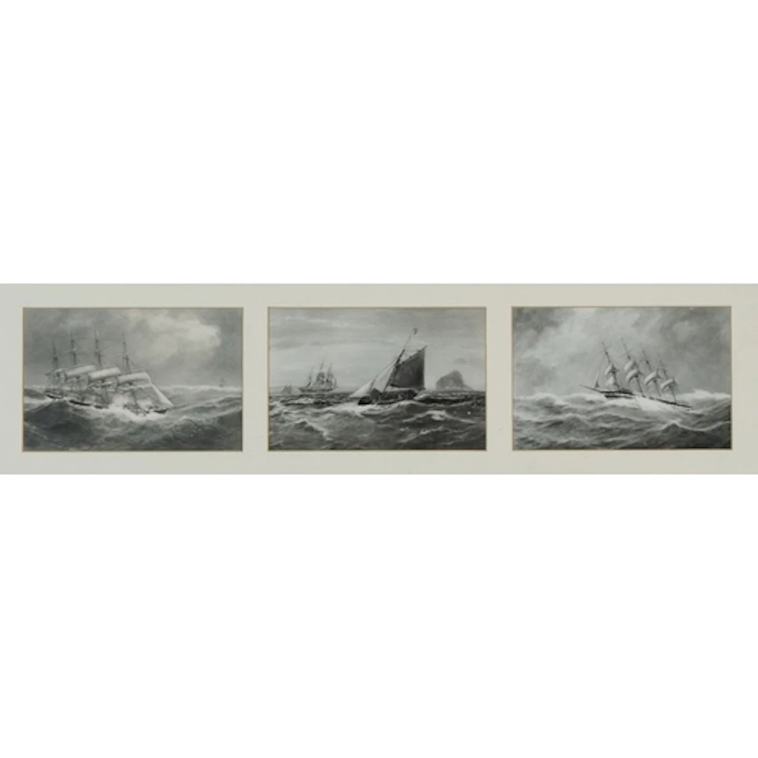 After William Mitchell - set of three black and white photog...