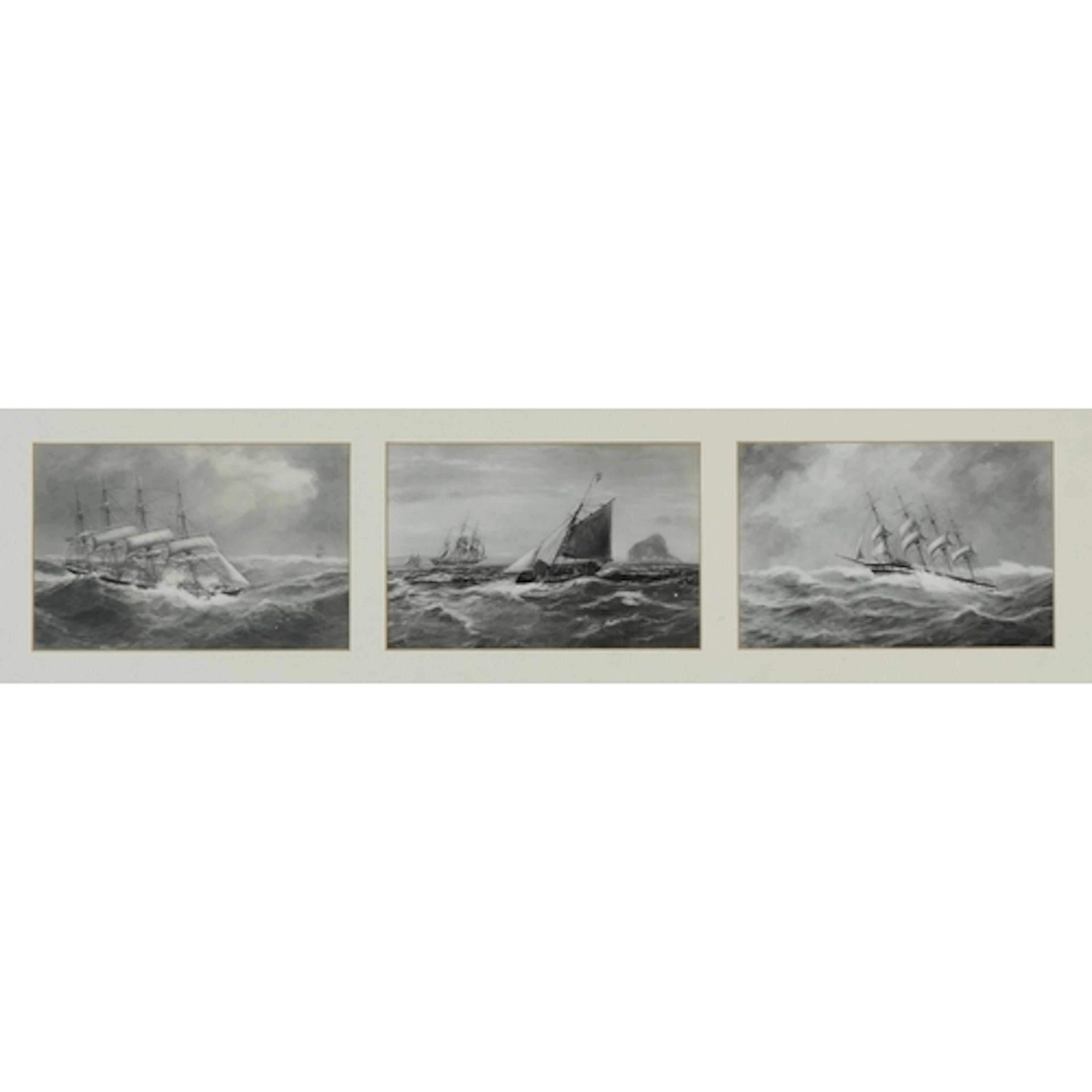 After William Mitchell - set of three black and white photog...