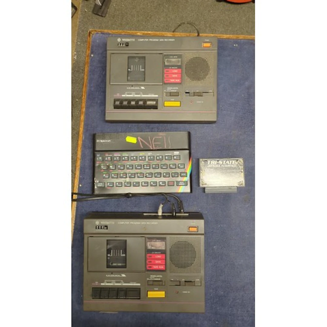 Sinclair ZX Spectrum home computer with rubber-key keyboard ...