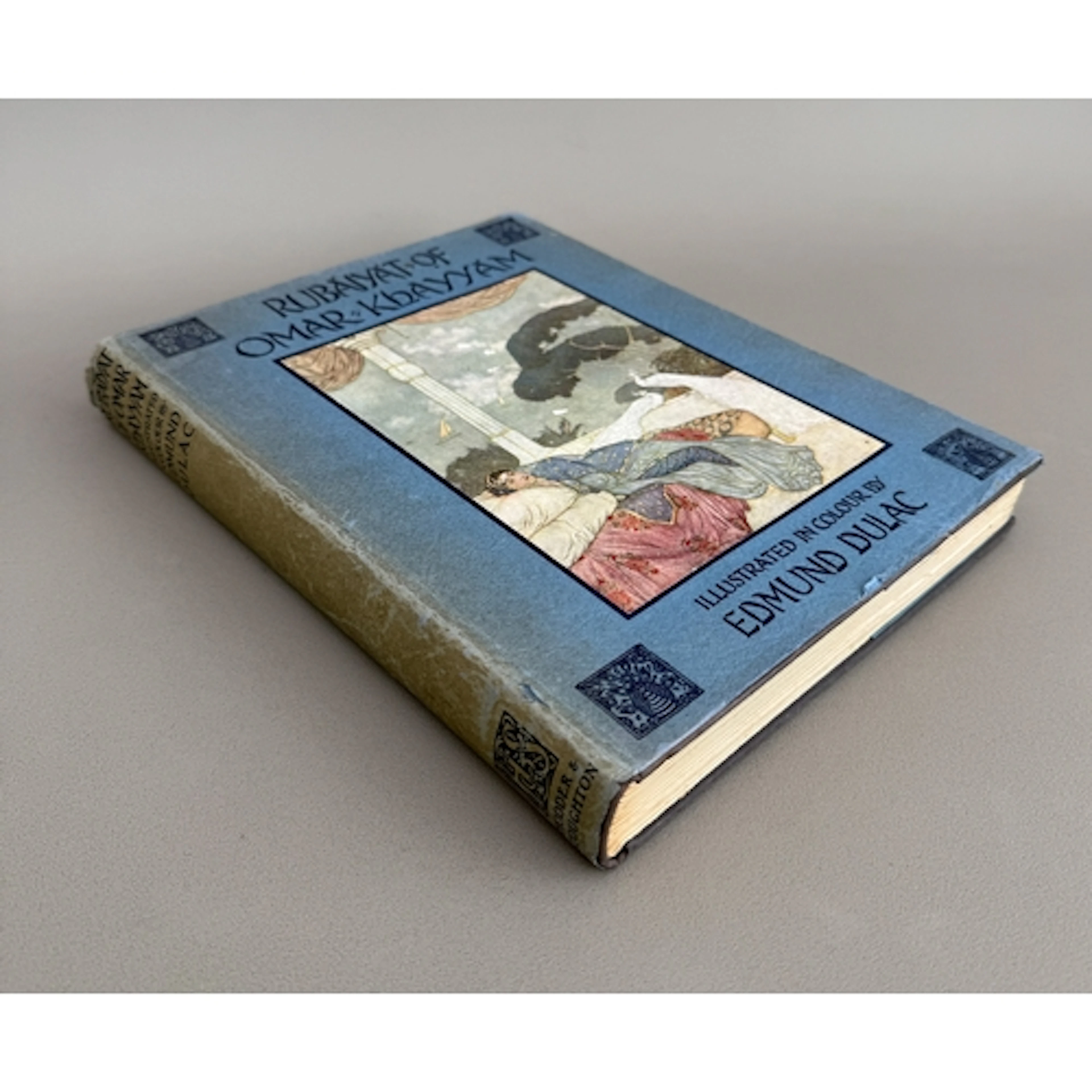 A hard back edition of 'The Rubaiyat of Omar Khayyam' - illu...
