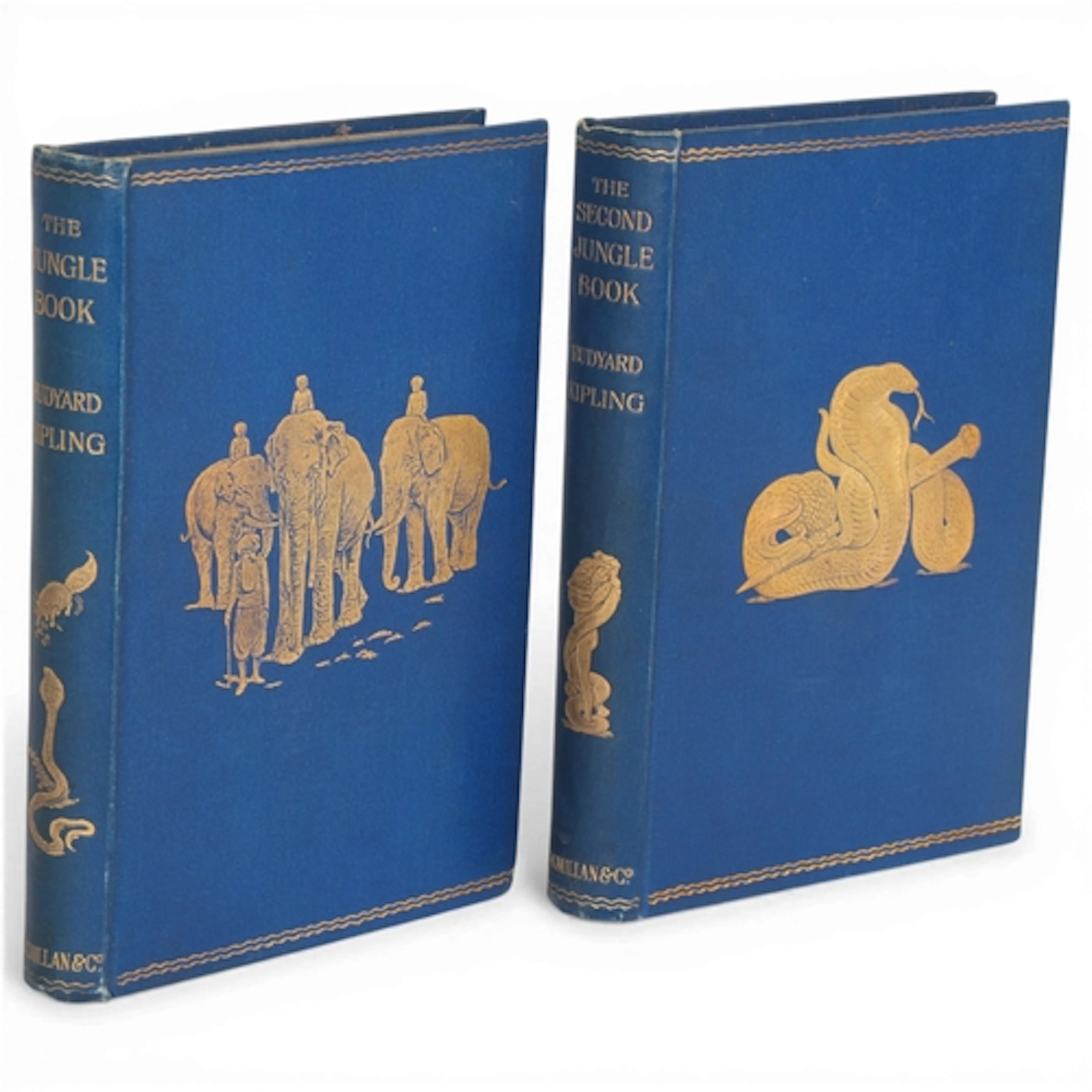 Rudyard Kipling, 'The Jungle Book', London, Macmillan, 1896,...