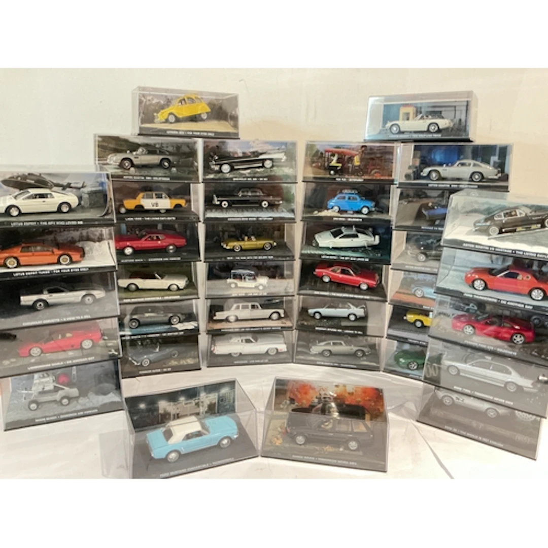 A Collection Of The James Bond Car Collection. Approximately...