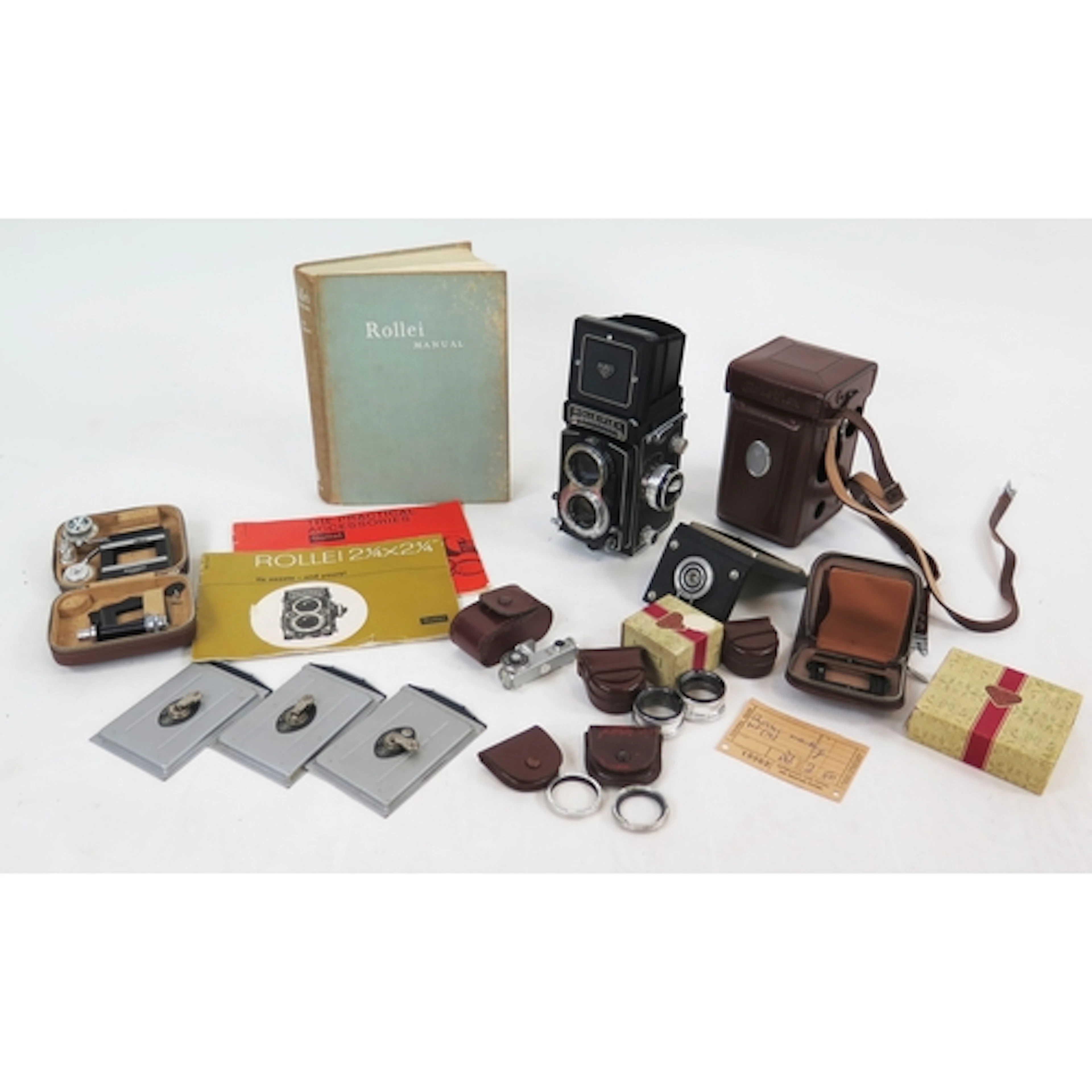 Rolleiflex 3.5 T TLR Camera by Franke & Heidecke with Carl Z...