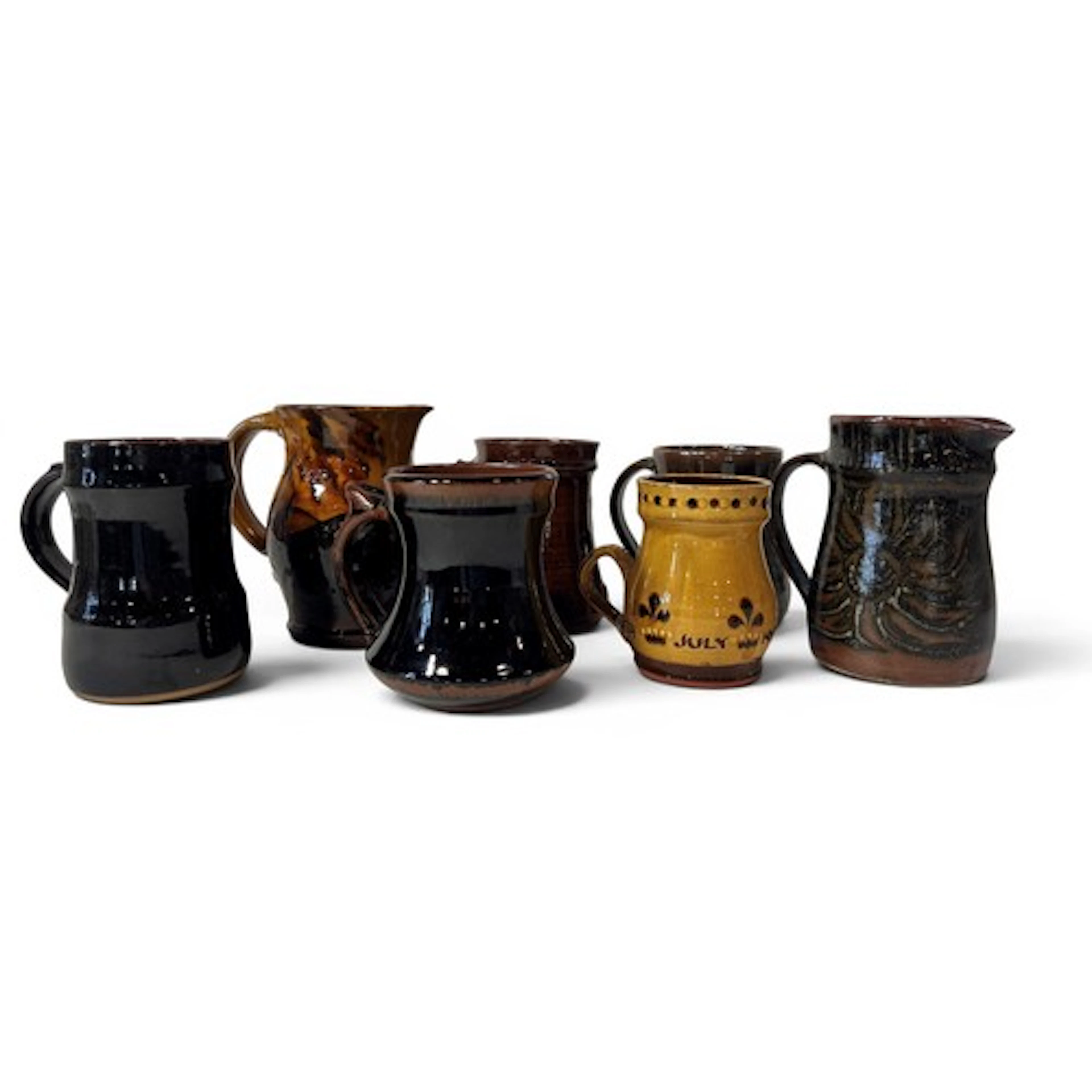 Studio pottery with examples by Ray Finch, Winchcombe, Micha...