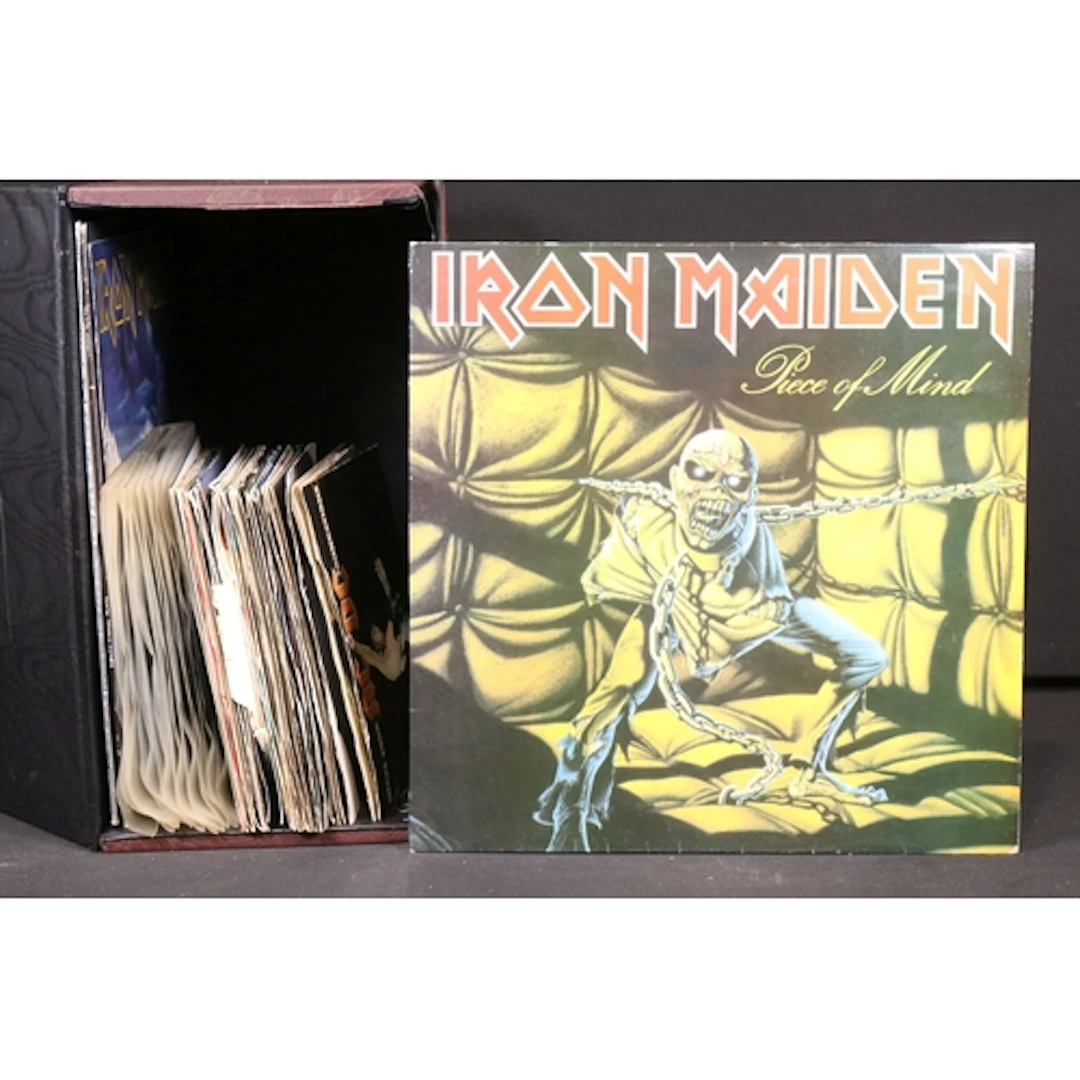 Vinyl - 3 Rock LPs, 1 12" and over 50 rock & pop 7" singles ...