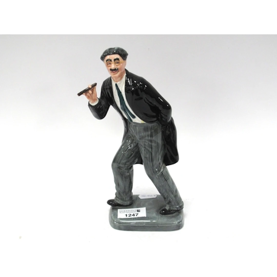 Royal Doulton Figurine Groucho Marx, limited edition of 9500...
