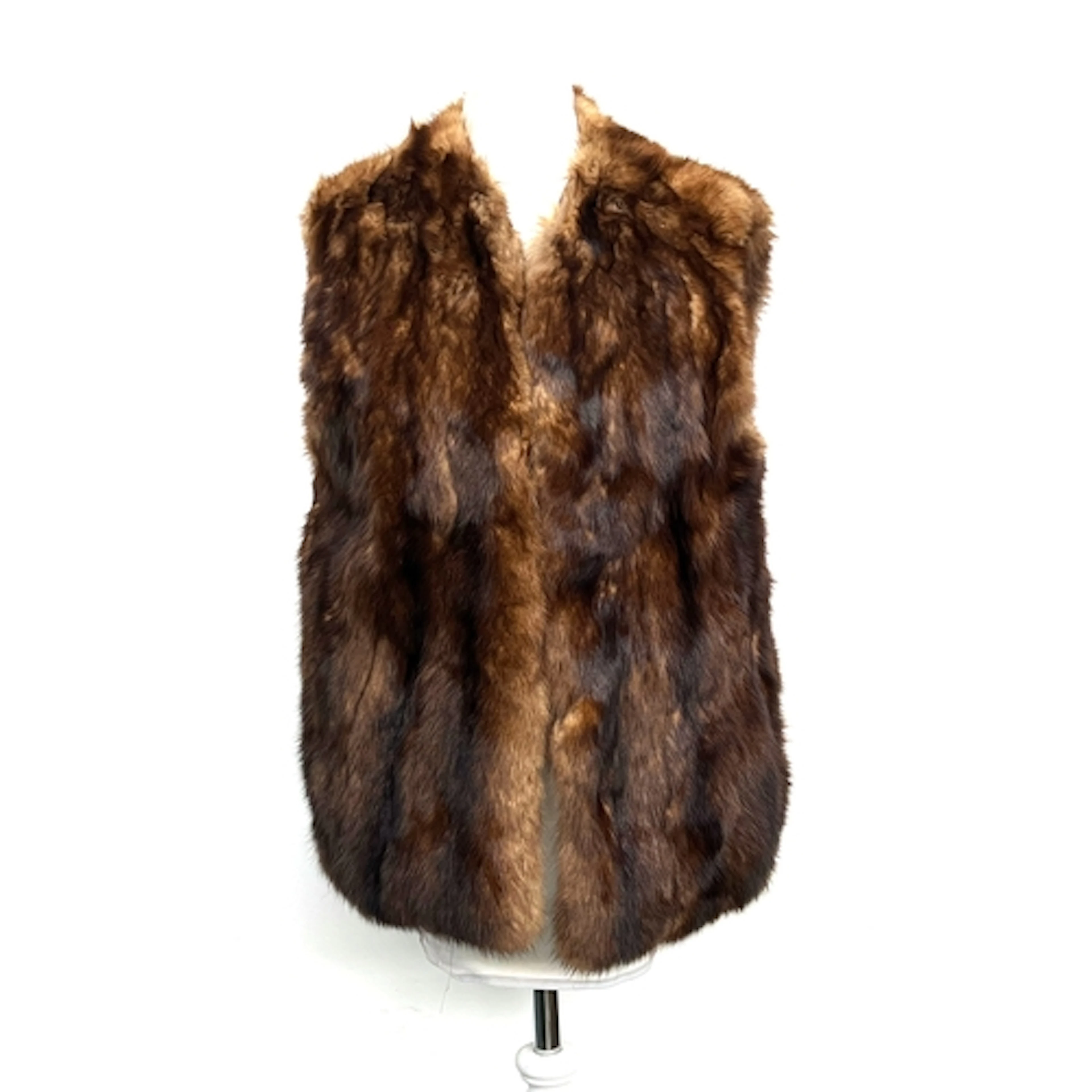 A vintage fur gillet