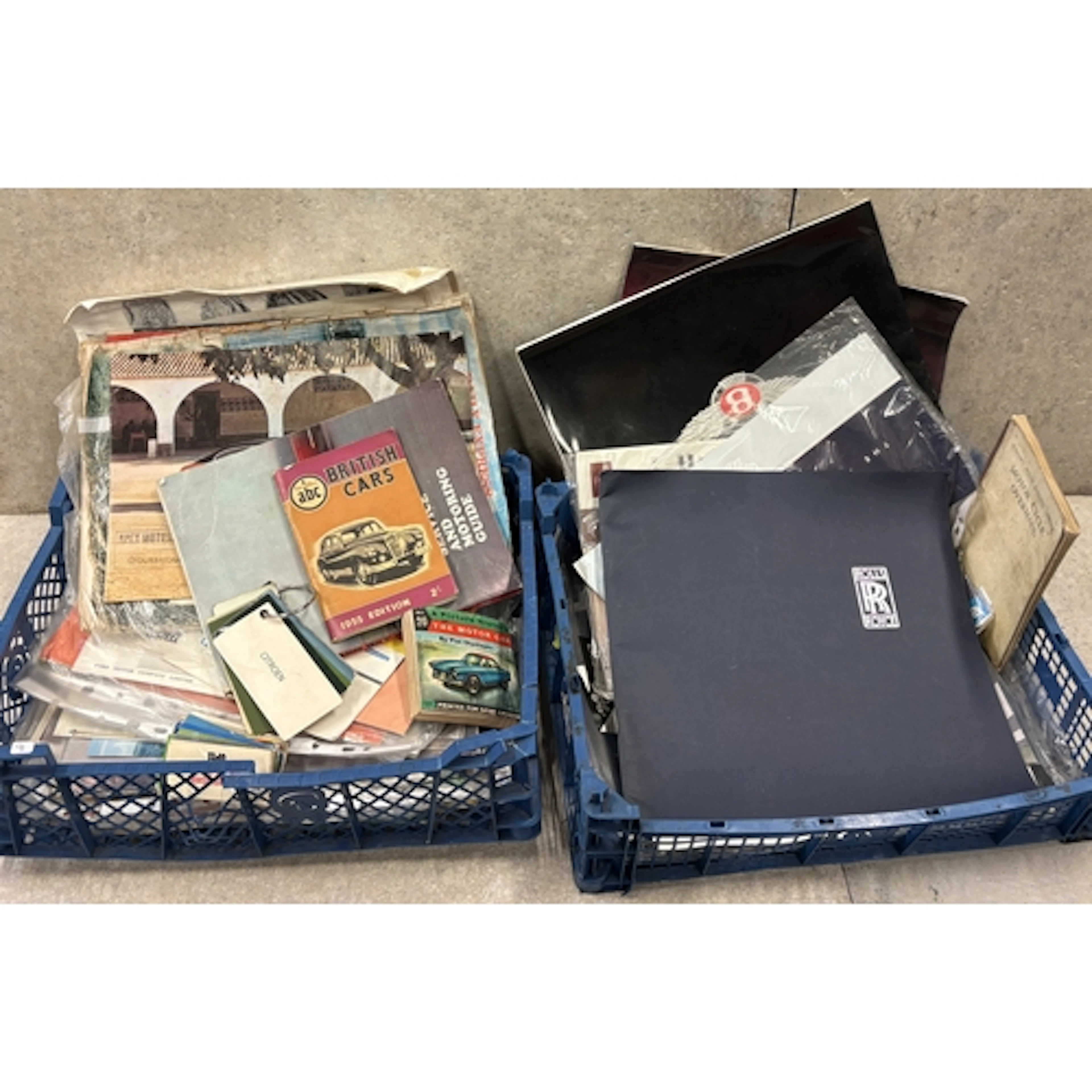 A collection of vintage motorcar and commercial vehicle sale...
