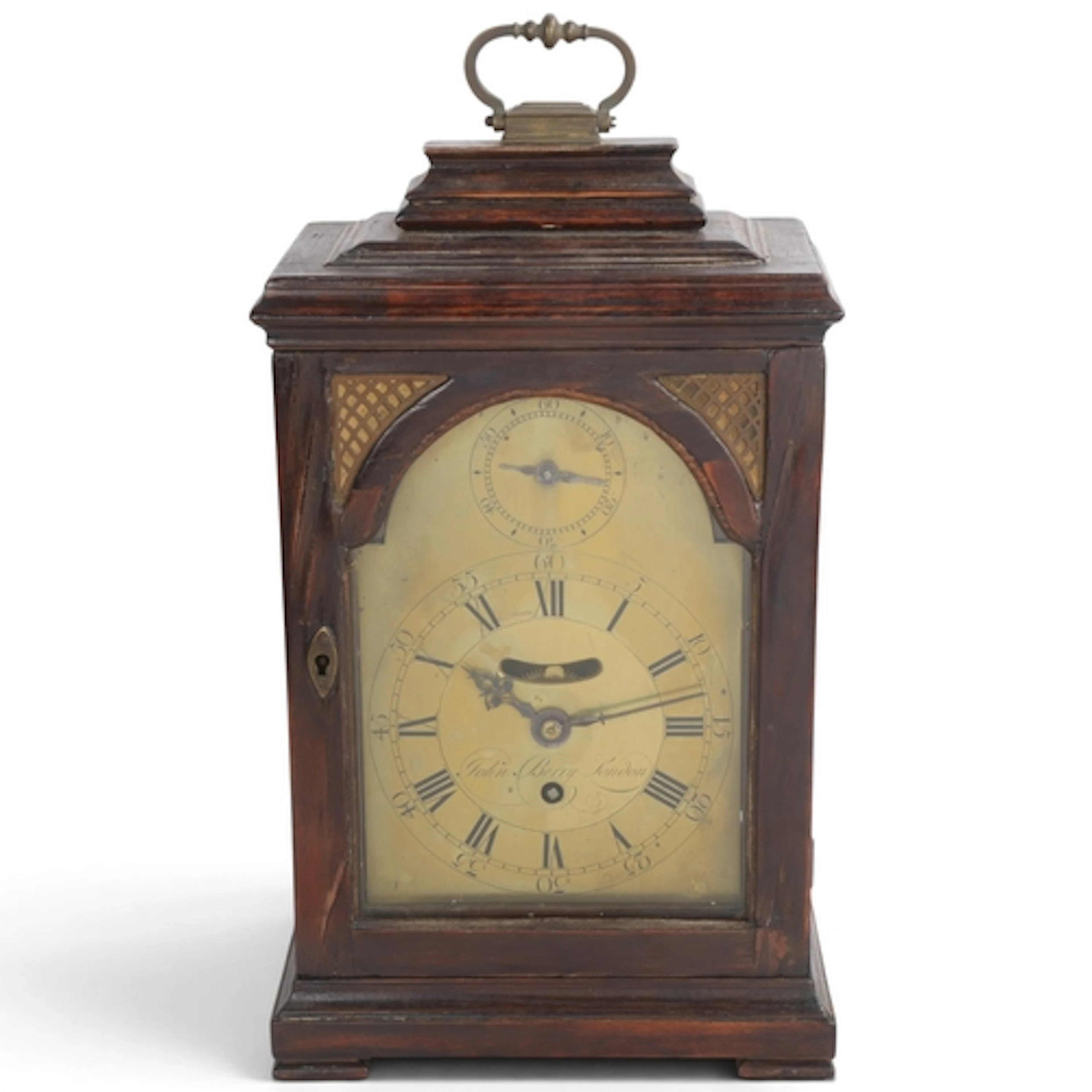 An 18th century 8-day bracket clock, by John Berry of London...