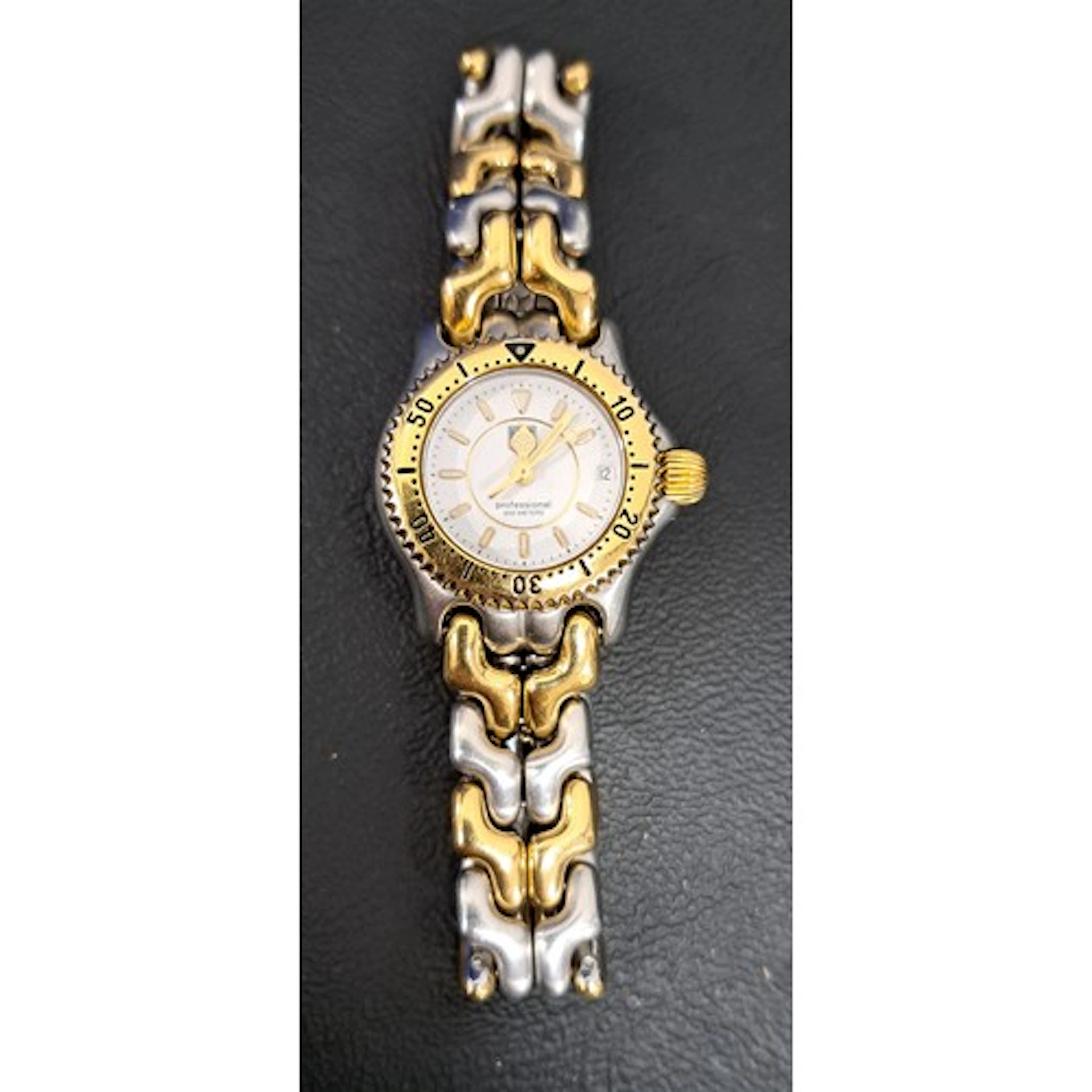 LADIES TAG HEUER PROFESSIONAL SERIES BI COLOUR BRACELET WATC...