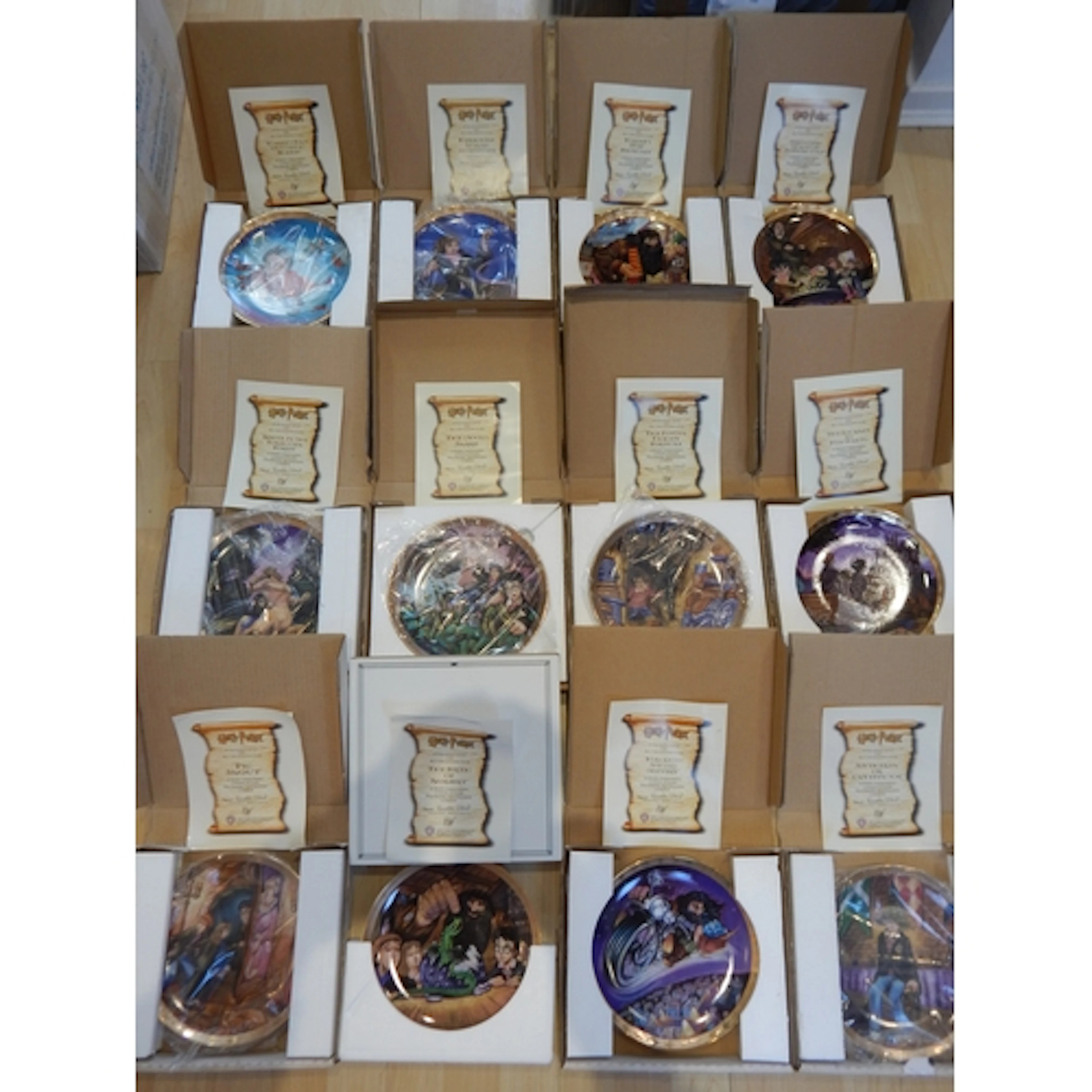 HARRY POTTER: A Set of 12 Compton & Woodhouse Hand Painted F...