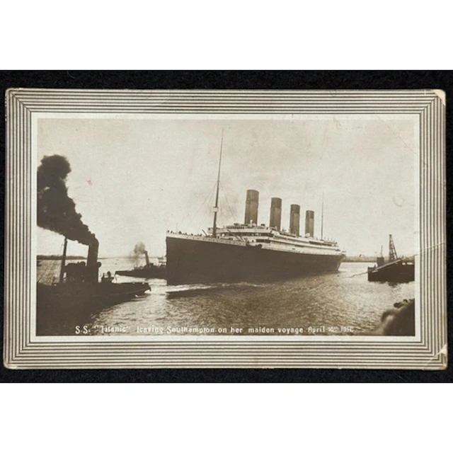 R.M.S. Titanic: R.M.S. Titanic: Pre maiden voyage real phot...