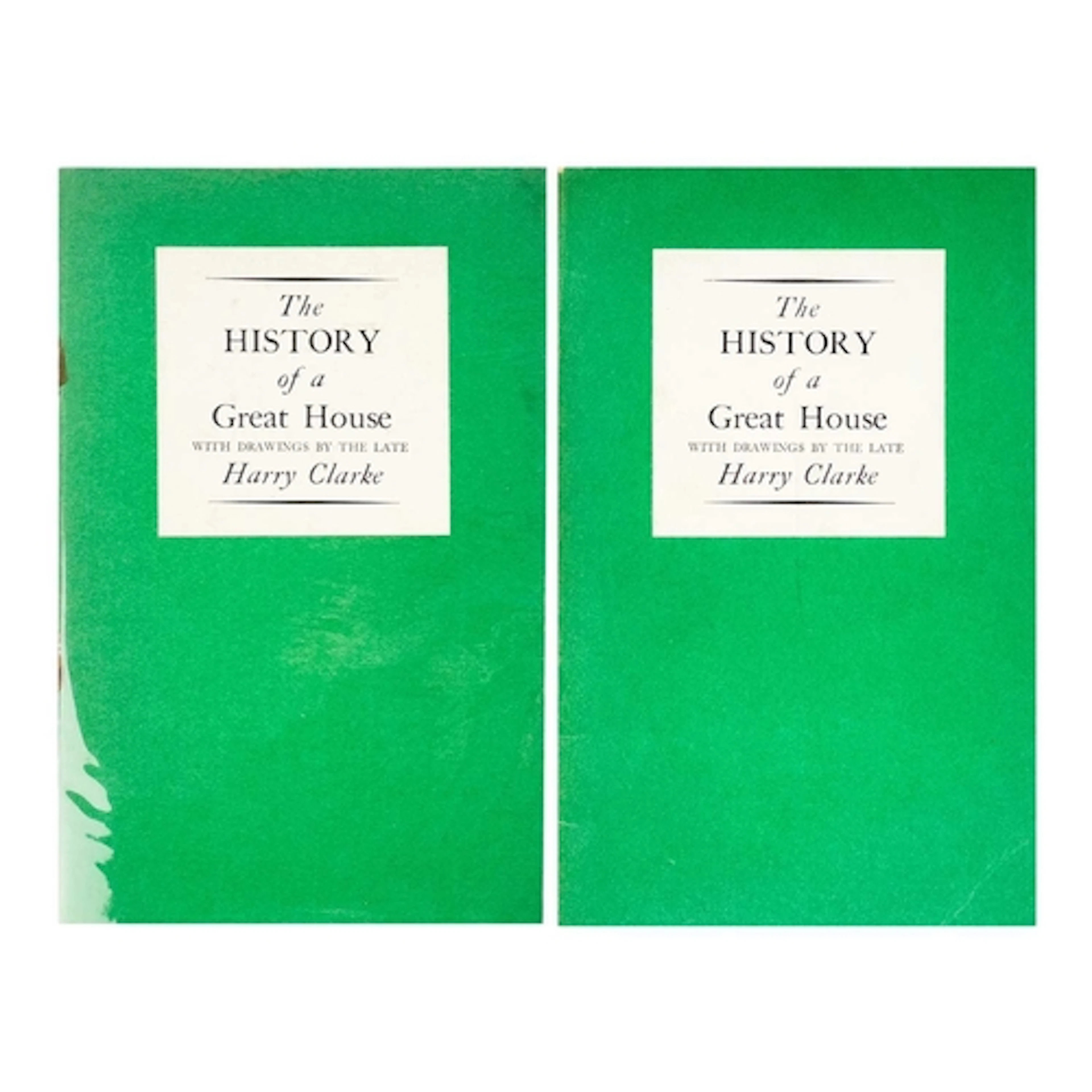 Harry Clarke illustrations The History of a Great House....C...