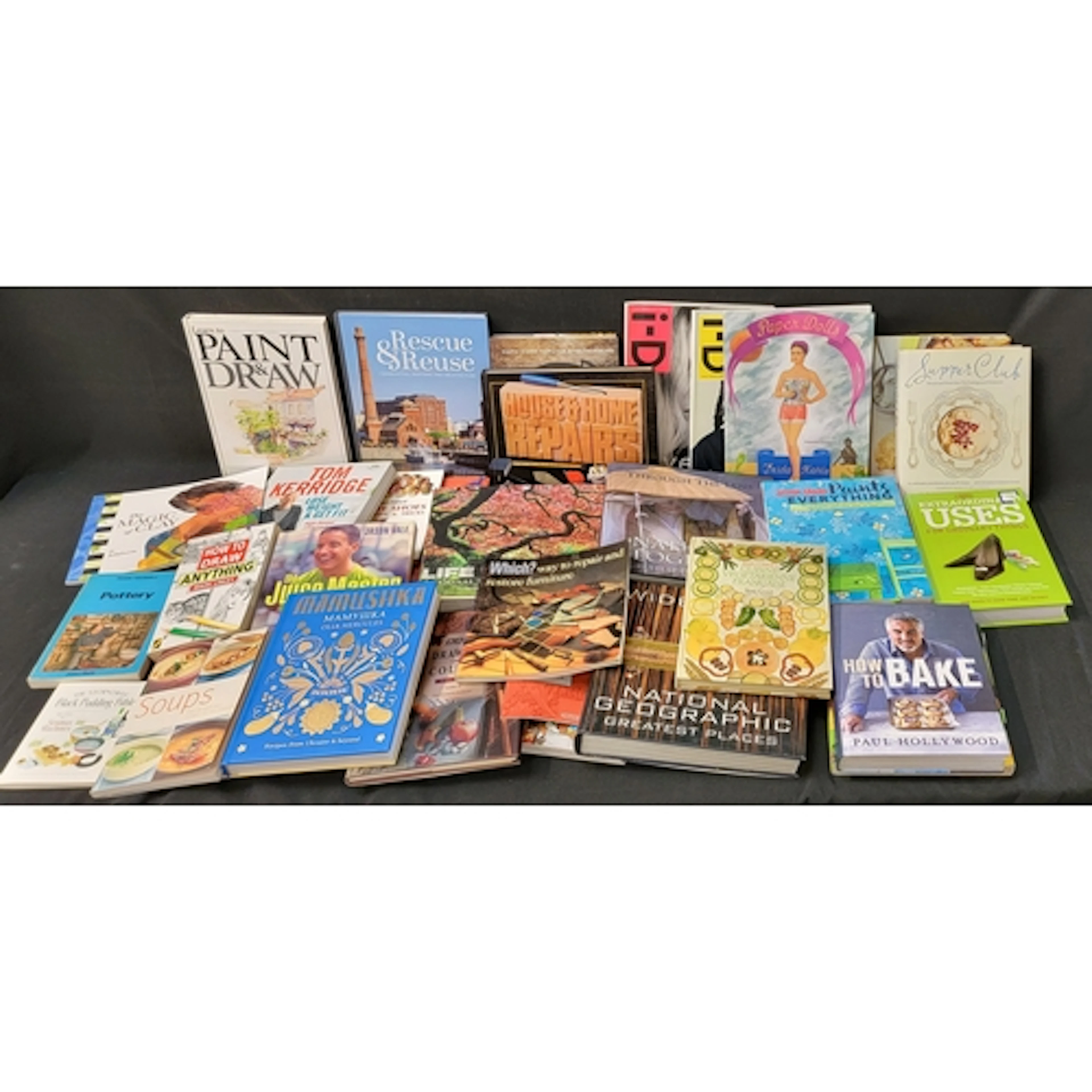 COLLECTION OF HOBBYIST BOOKS to include examples pertaining...