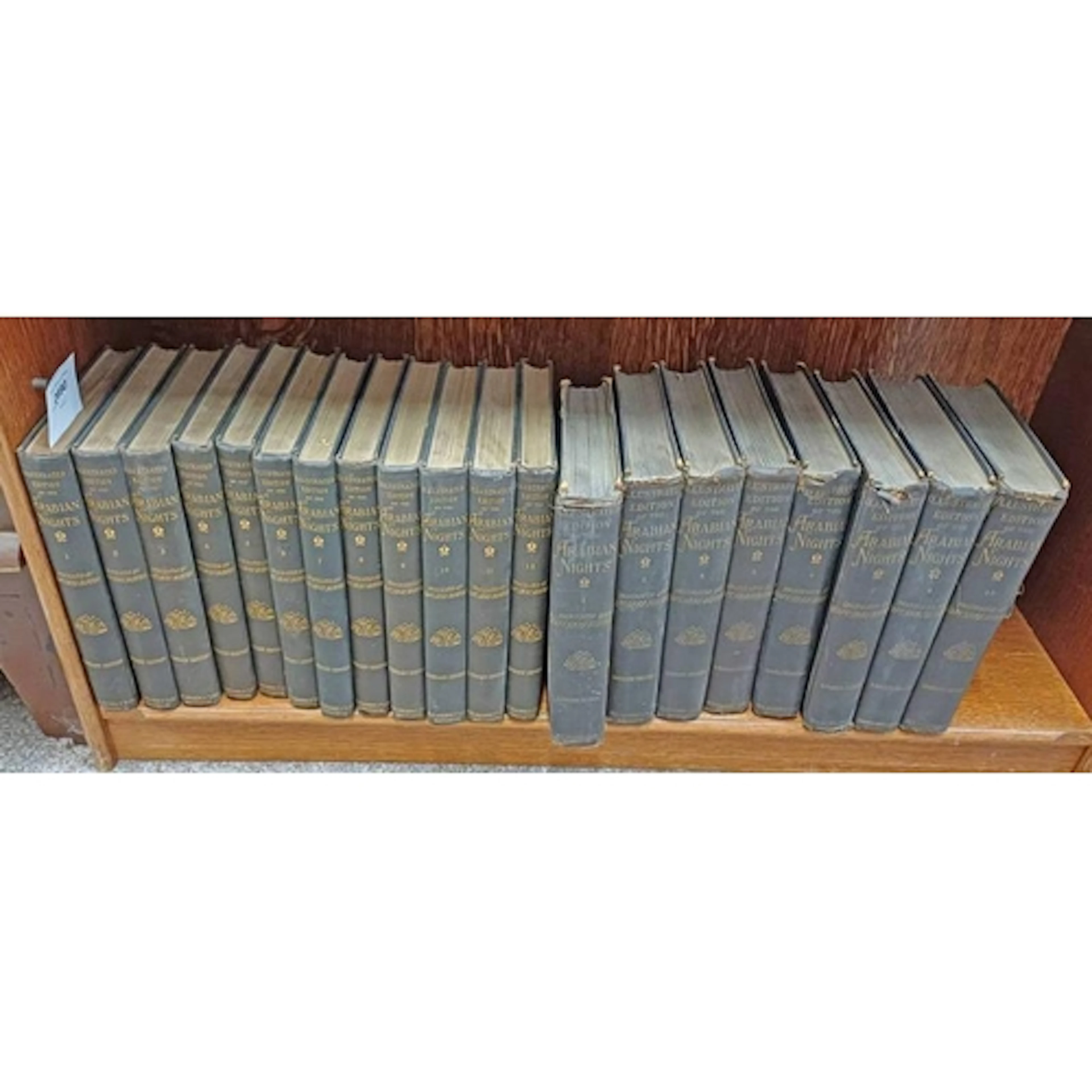 THE LIBRARY EDITON OF THE ARABIAN NIGHT'S BY SIR RICHARD F. ...