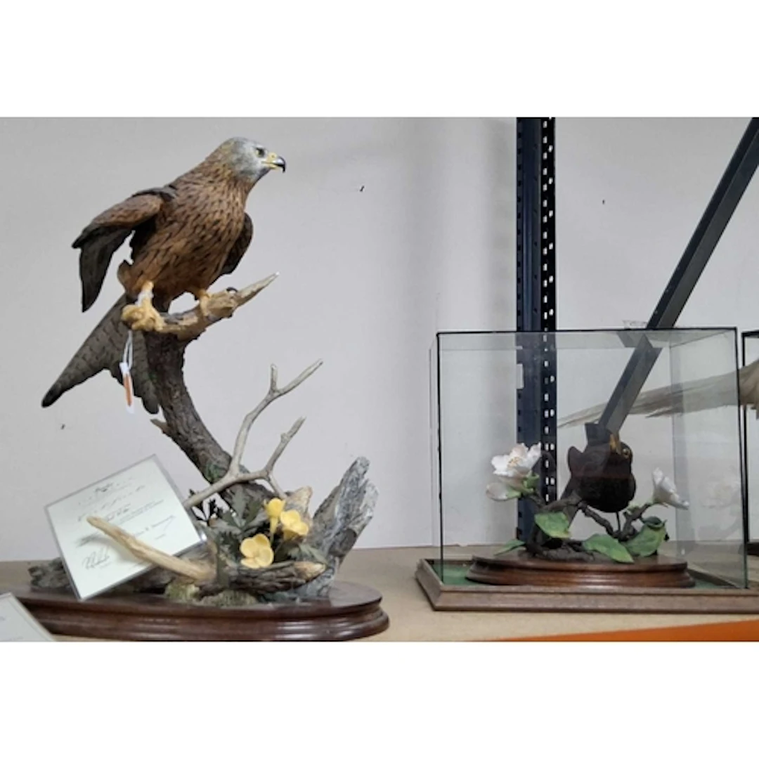 TWO LIMITED EDITION BORDER FINE ARTS SCULPTURES, comprising ...