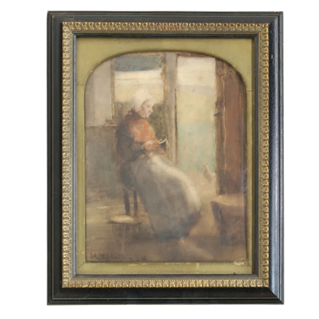 JOHN RENNIE MACKENZIE HOUSTON (SCOTTISH 1856-1932) OLD...