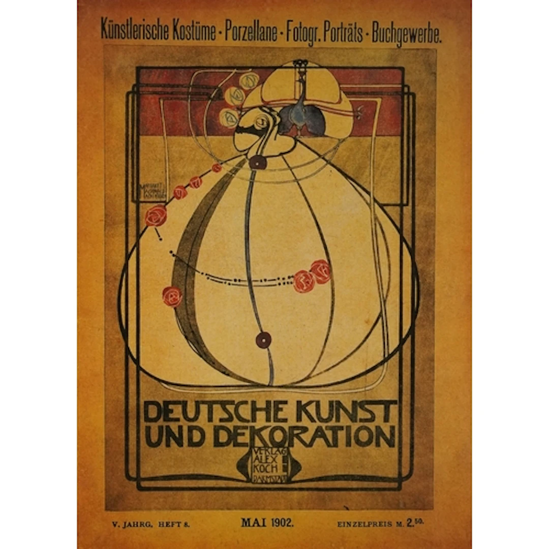 Deutsche Kunst und Dekoration, 20th century print, mounted, ...