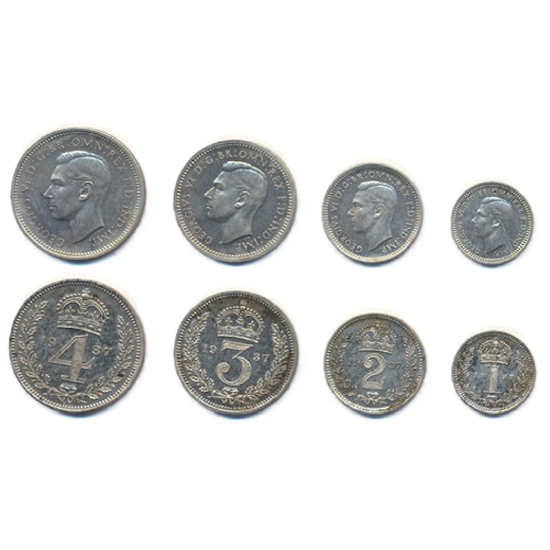 1937 Maundy set proof in box. (Y)