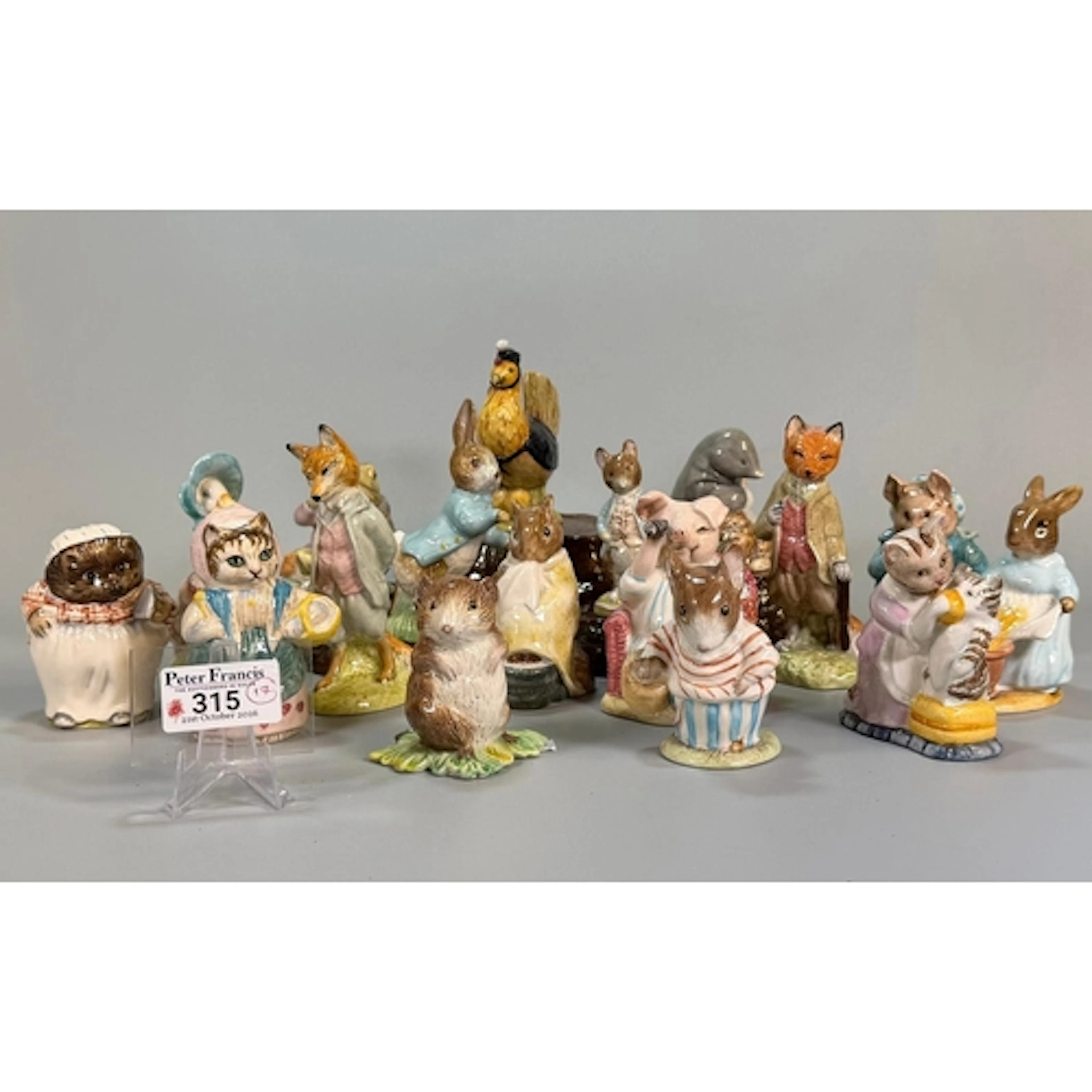 Collection of Royal Albert and Beswick Beatrix Potter figuri...