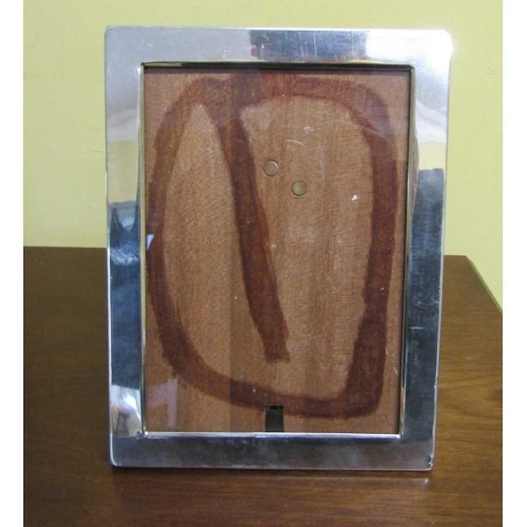 Silver Rectangular Form Table Top Photograph Frame to Fit Ph...